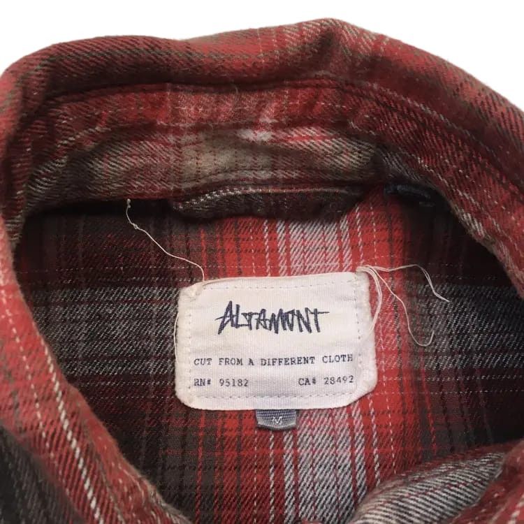 Altamont Rare! Altamont Sub Pop Series Plaid Flannel Size US M / EU 48-50 / 2 - 6 Thumbnail