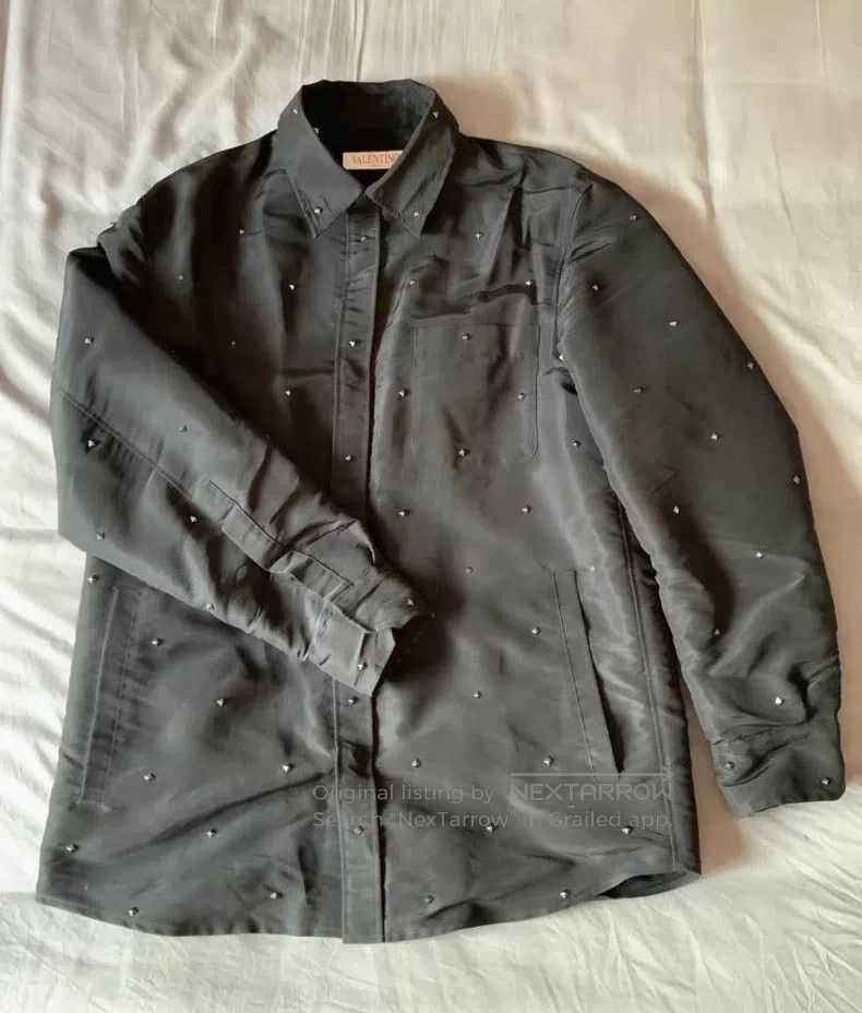 Valentino Valentino Men's black studded jacket Size US L / EU 52-54 / 3 - 9 Thumbnail