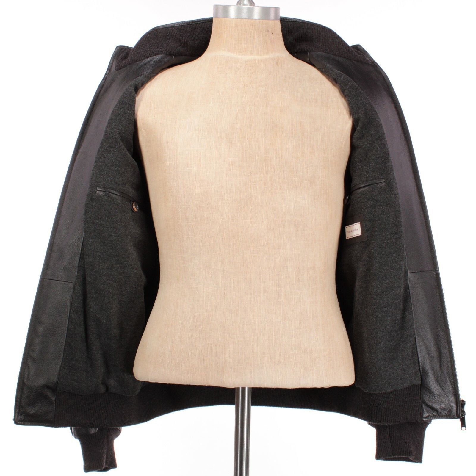 Luciano Barbera Luciano Barbera Jacket Size XS US In Brown Leather Size US XS / EU 42 / 0 - 5 Thumbnail