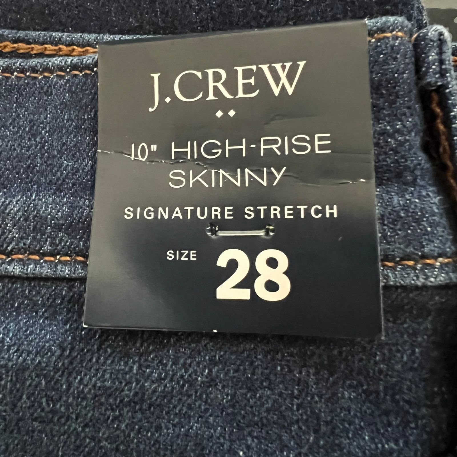 J.Crew J.Crew 10" High-Rise Skinny Jeans, US28 Size 28" / US 6 / IT 42 - 6 Thumbnail