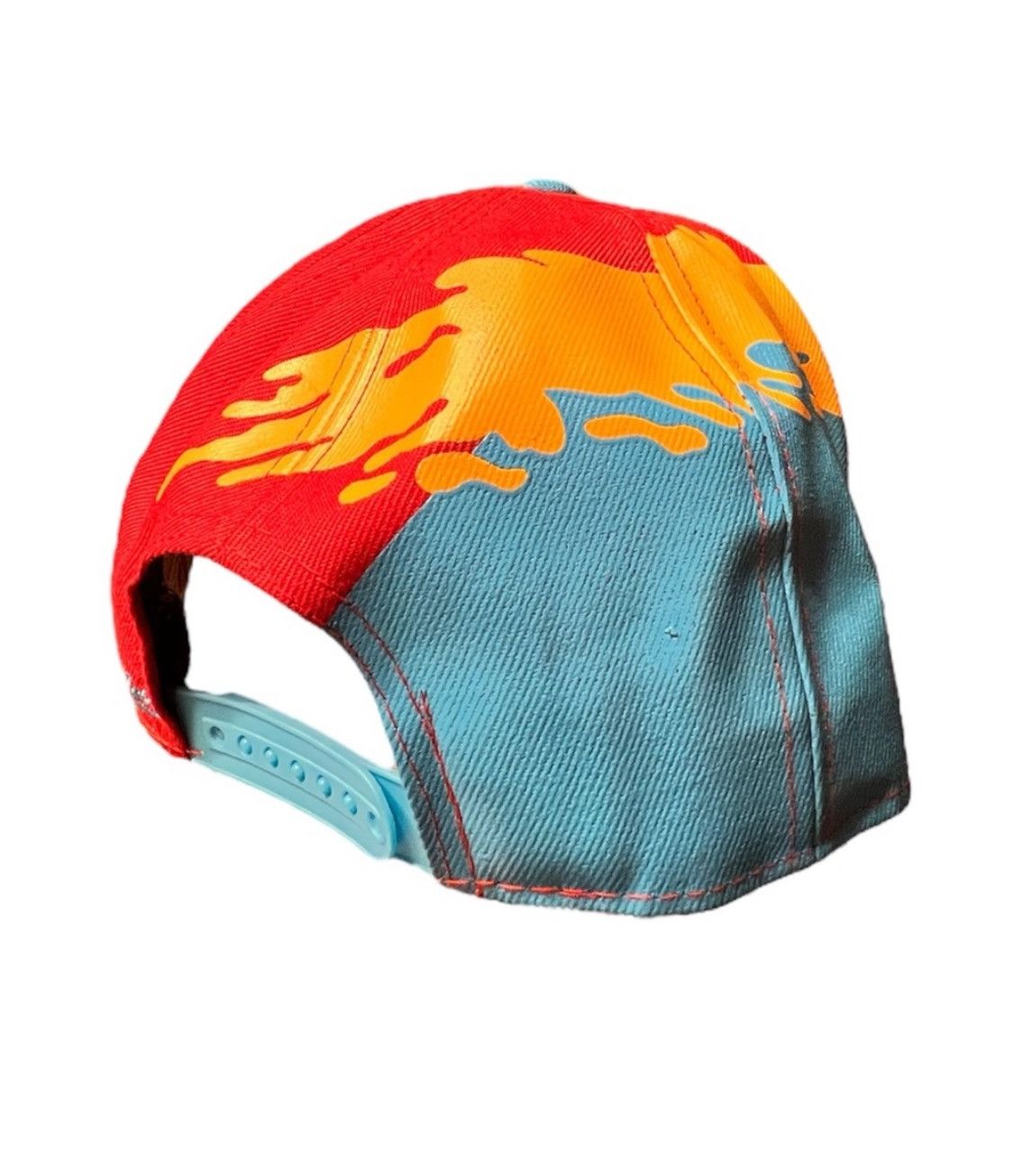 Mitchell & Ness Mitchell & Ness Detroit Pistons Splash Horse Logo Snapback Size ONE SIZE - 5 Thumbnail