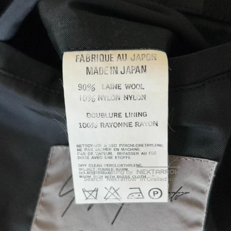 Yohji Yamamoto Yohji Yamamoto 97AW Zip Jacket. Size US M / EU 48-50 / 2 - 8 Thumbnail