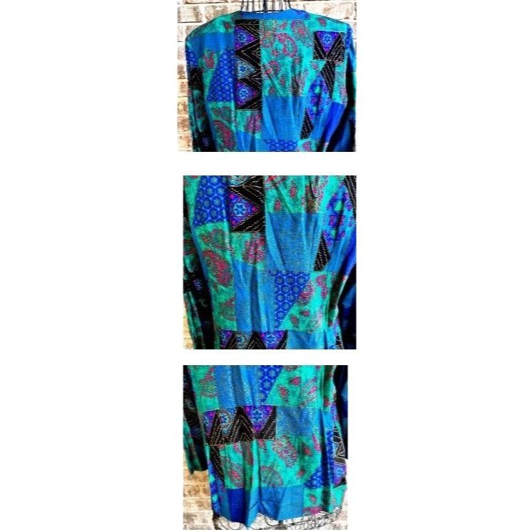 Designer × Vintage VTG Lady Carol New York Suit 18 Two Piece Tailored Abstract Size XXL / US 16-18 / IT 52-54 - 7 Thumbnail