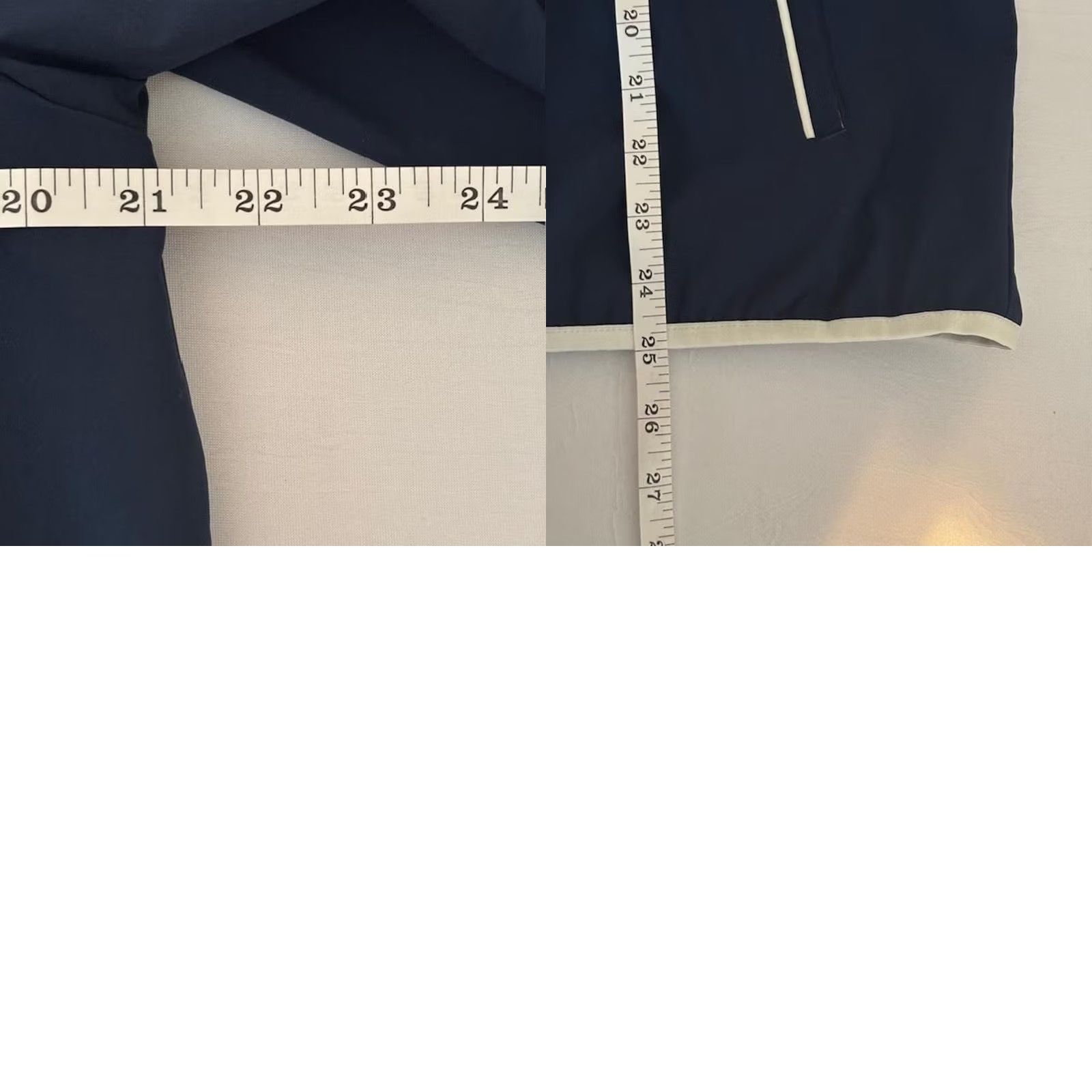 Under Armour Under Armour Womens L Storm Jacket Windbreaker Full Zip Navy & White Size L / US 10 / IT 46 - 8 Thumbnail