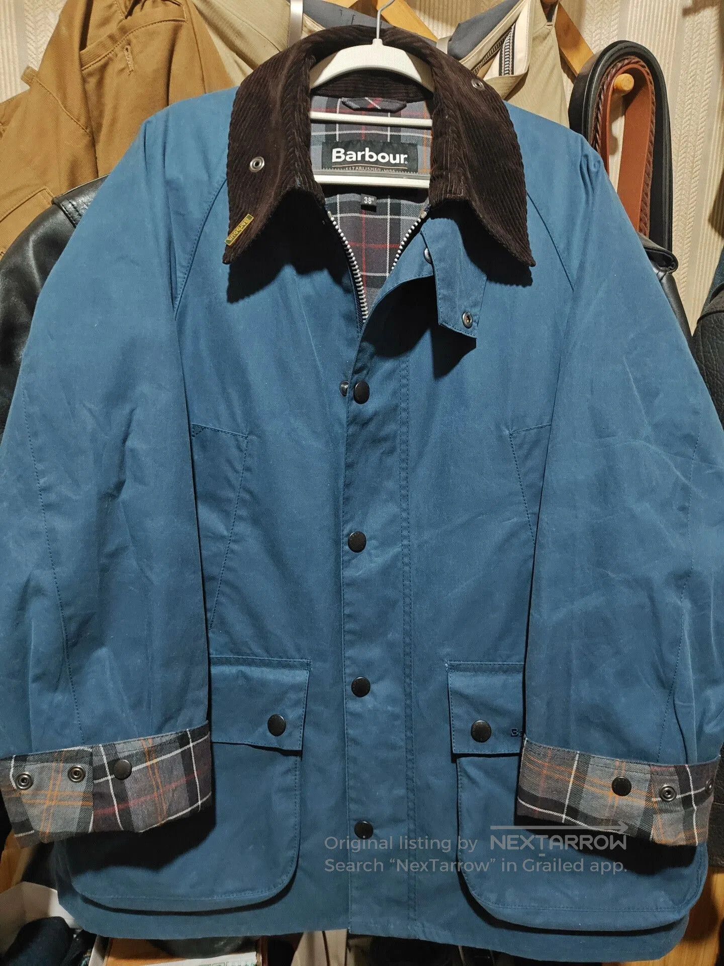 Barbour Barbour OS Bedale Waxed Jacket. Size US M / EU 48-50 / 2 - 2 Thumbnail