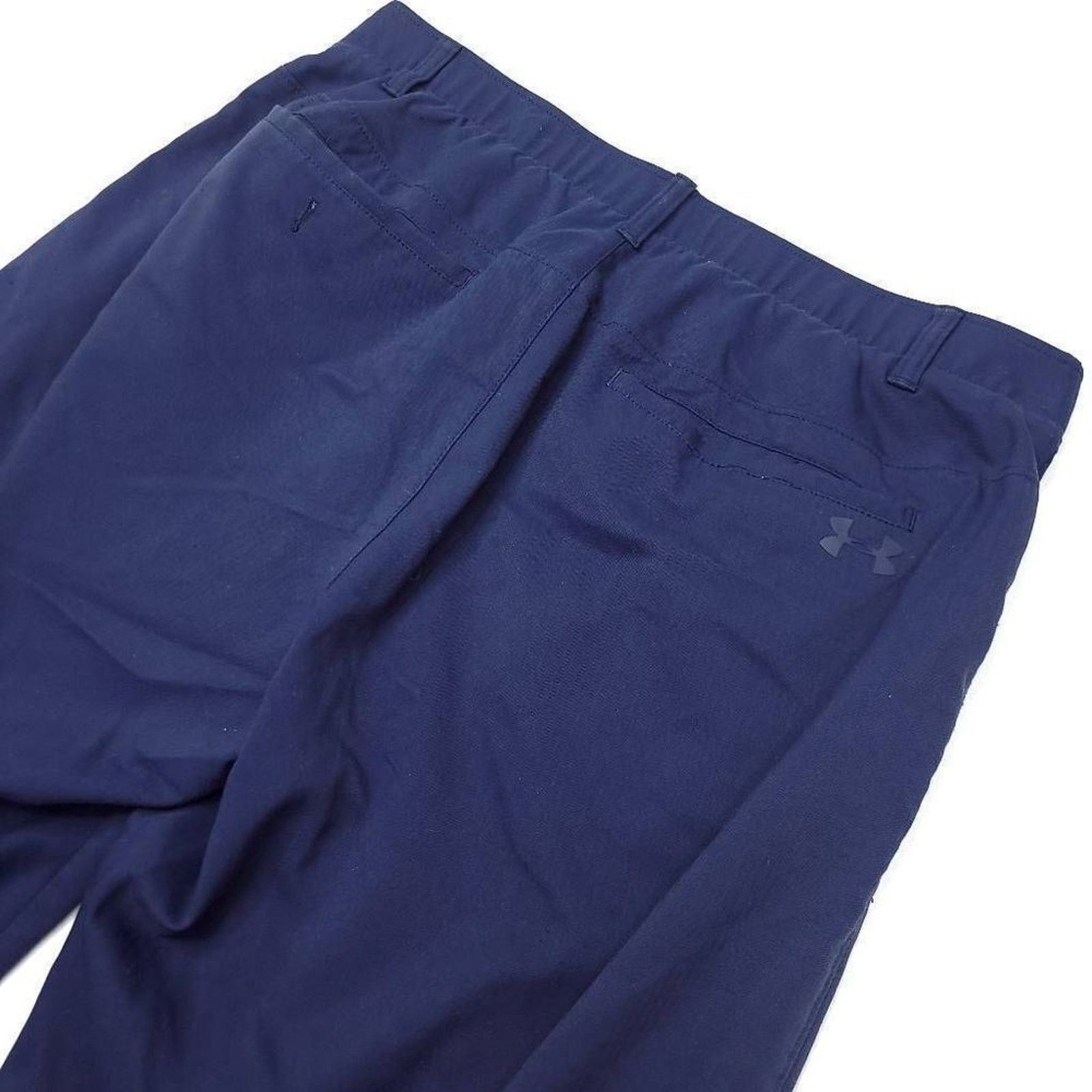 Under Armour Under Armour Golf Pants The Showdown Mens 36x31 Blue Stretch Size US 36 / EU 52 - 7 Thumbnail