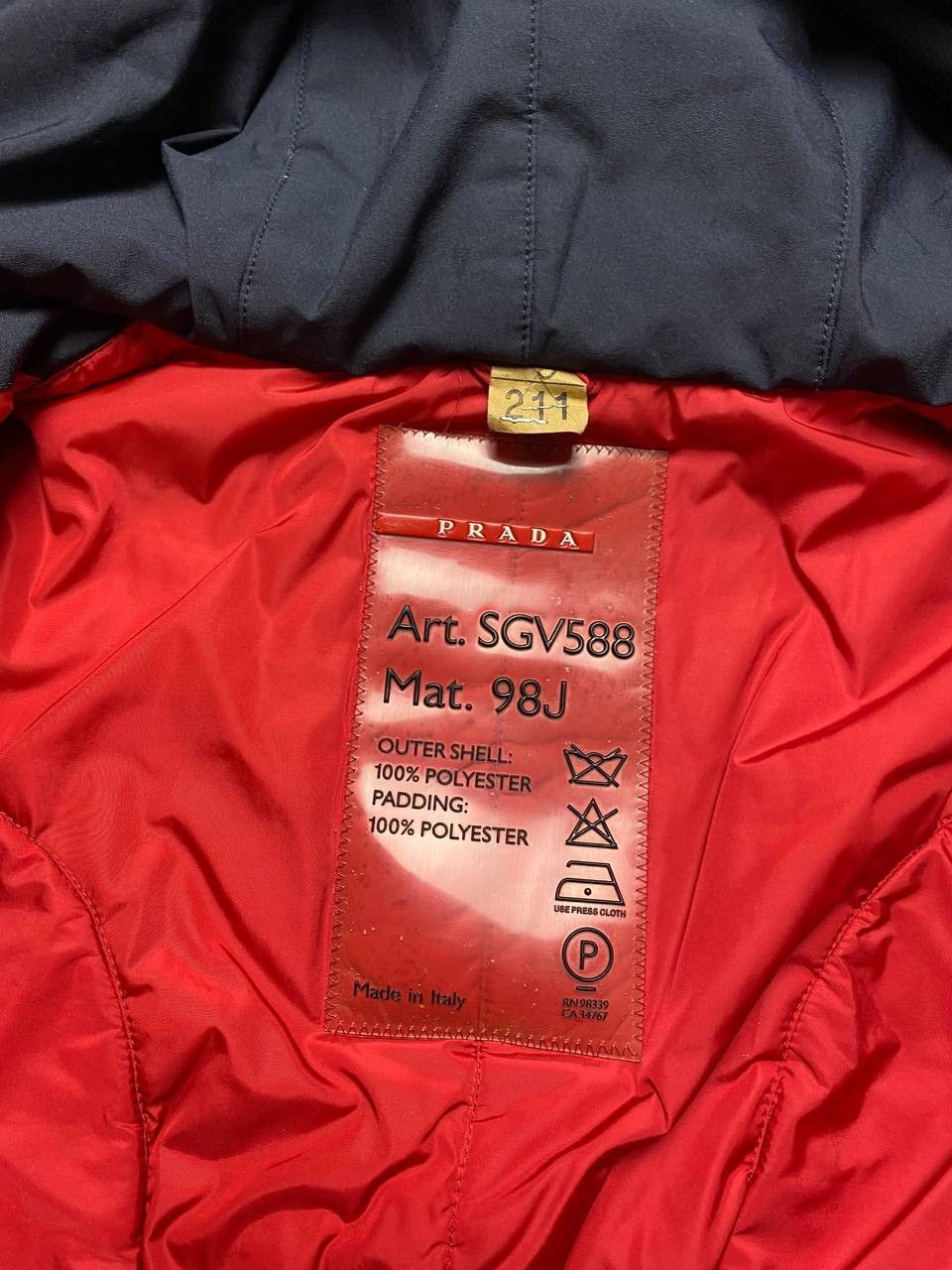 Prada Prada Gore-tex jacket Size US L / EU 52-54 / 3 - 11 Thumbnail