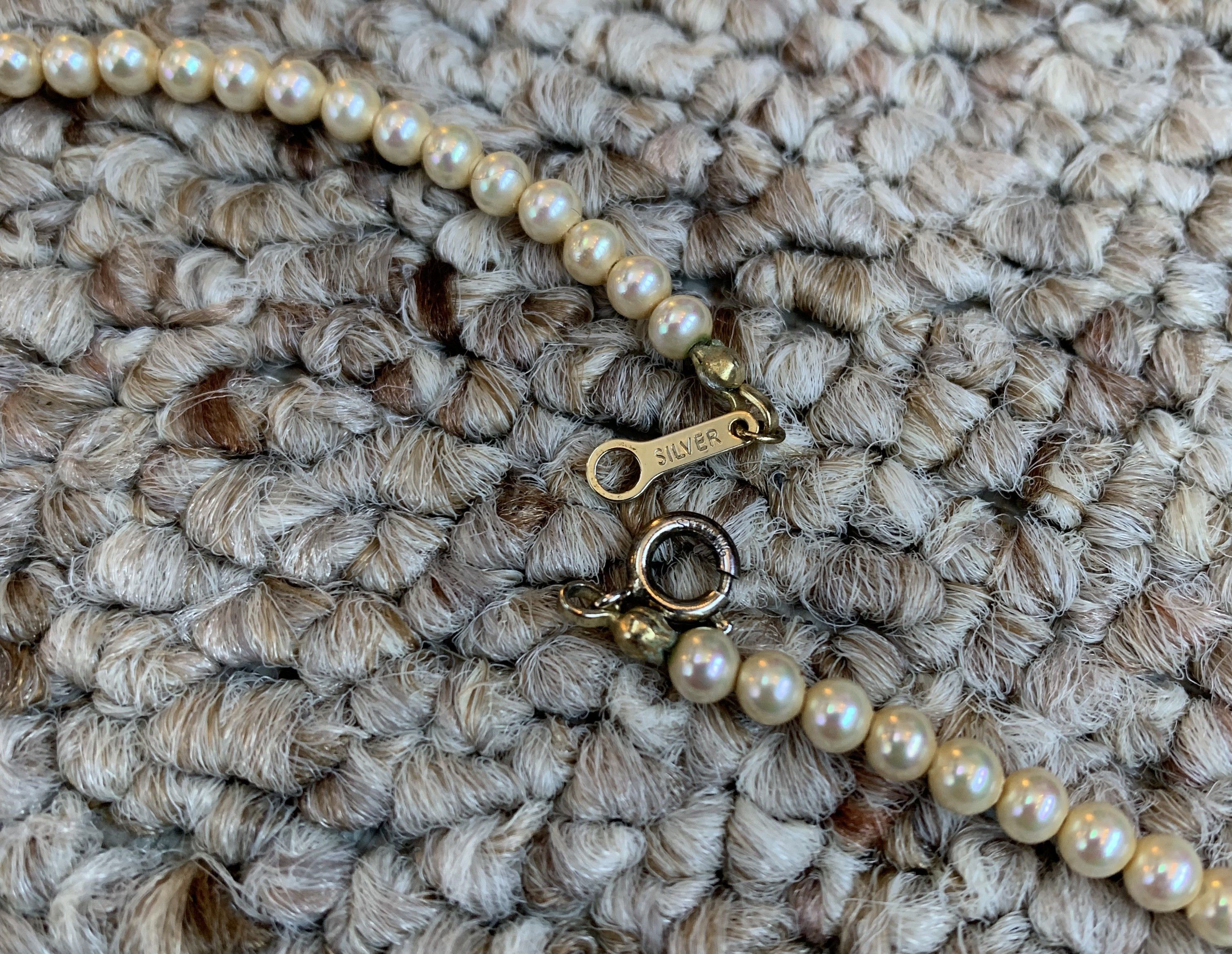 Hysteric Glamour Hysteric Glamour Gold Plated Silver Fuck Bear Pearl Necklace Size ONE SIZE - 4 Thumbnail