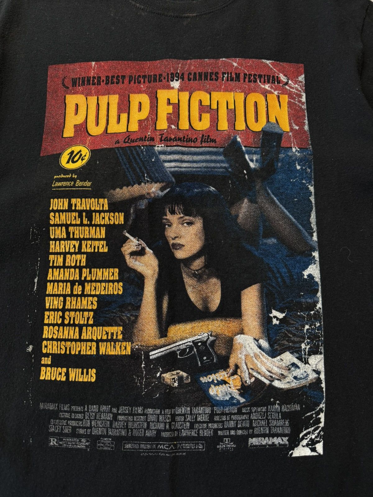 Gildan Vintage Gildan Pulp Fiction Movie Poster Inspired T-Shirt Size US M / EU 48-50 / 2 - 9 Thumbnail