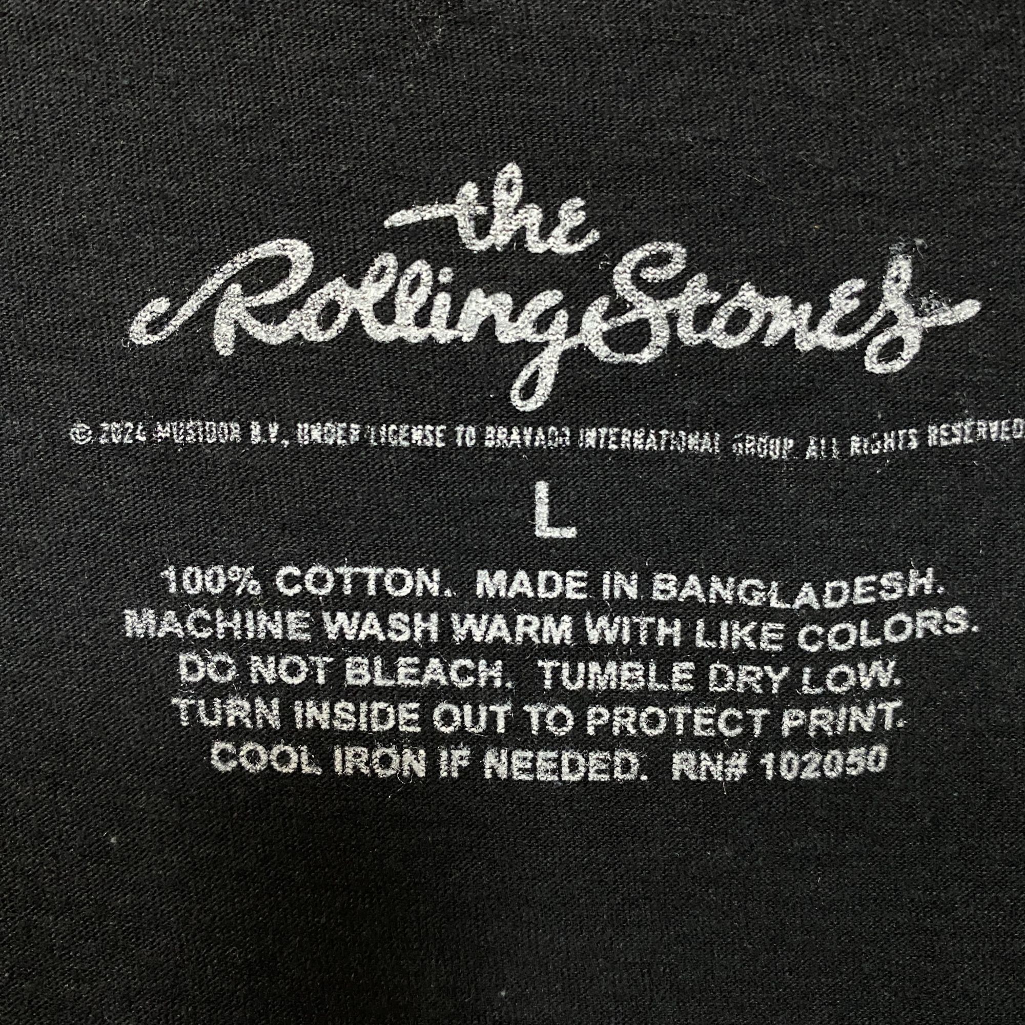 The Rolling Stones The Rolling Stones Hot Lips North American Tour 1975 T-Shirt Size US L / EU 52-54 / 3 - 4 Thumbnail