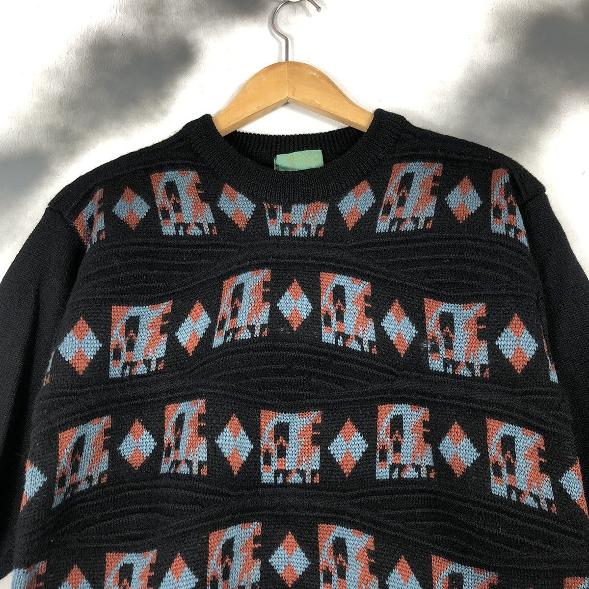 Japanese Brand × Palmes ARNOLD PALMER MONOGRAM KNITWEAR Size US M / EU 48-50 / 2 - 2 Thumbnail