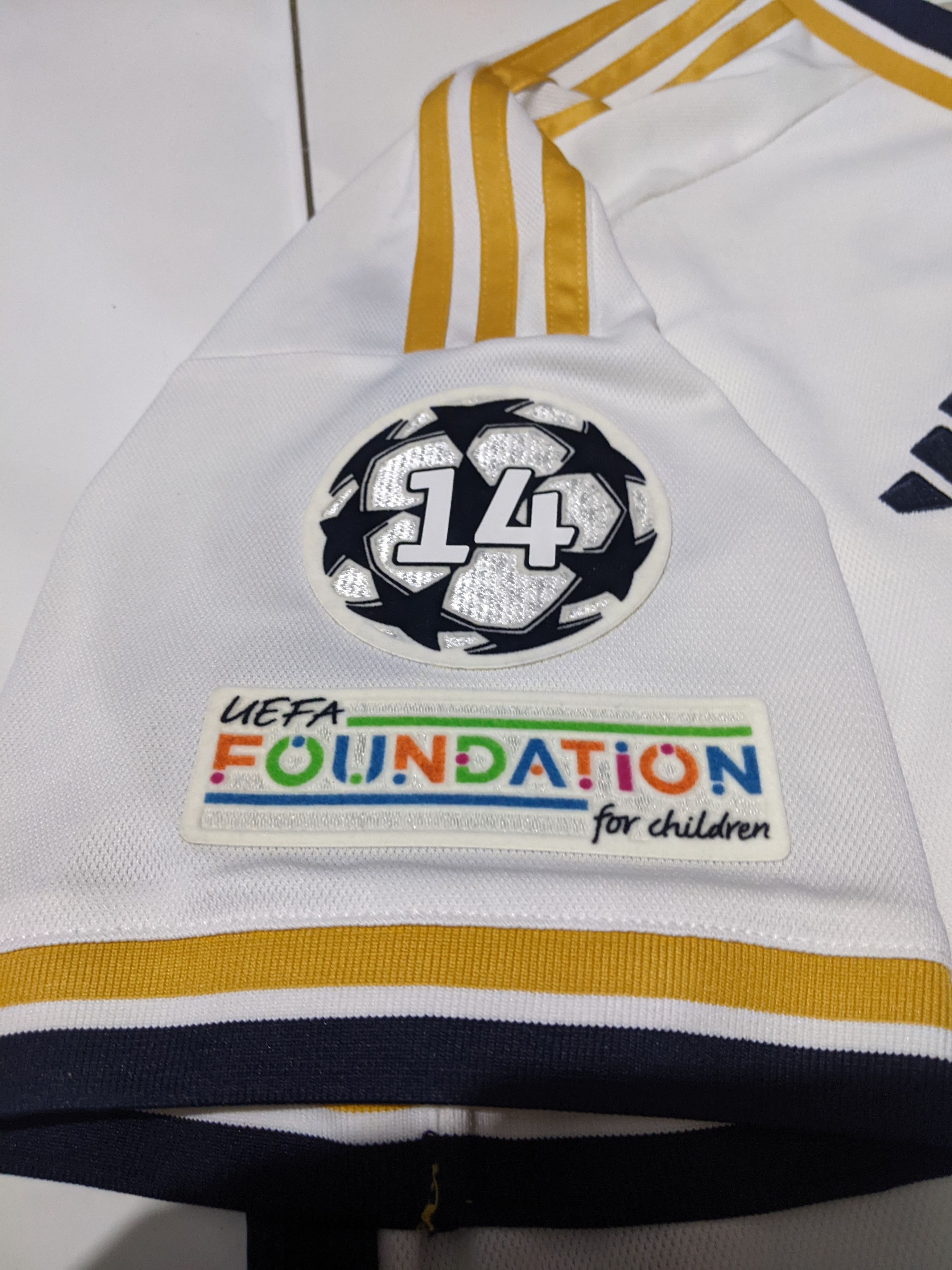 Adidas Real Madrid Final London 2024 Home Jersey Toni Kroos 8 Size US XL / EU 56 / 4 - 7 Thumbnail