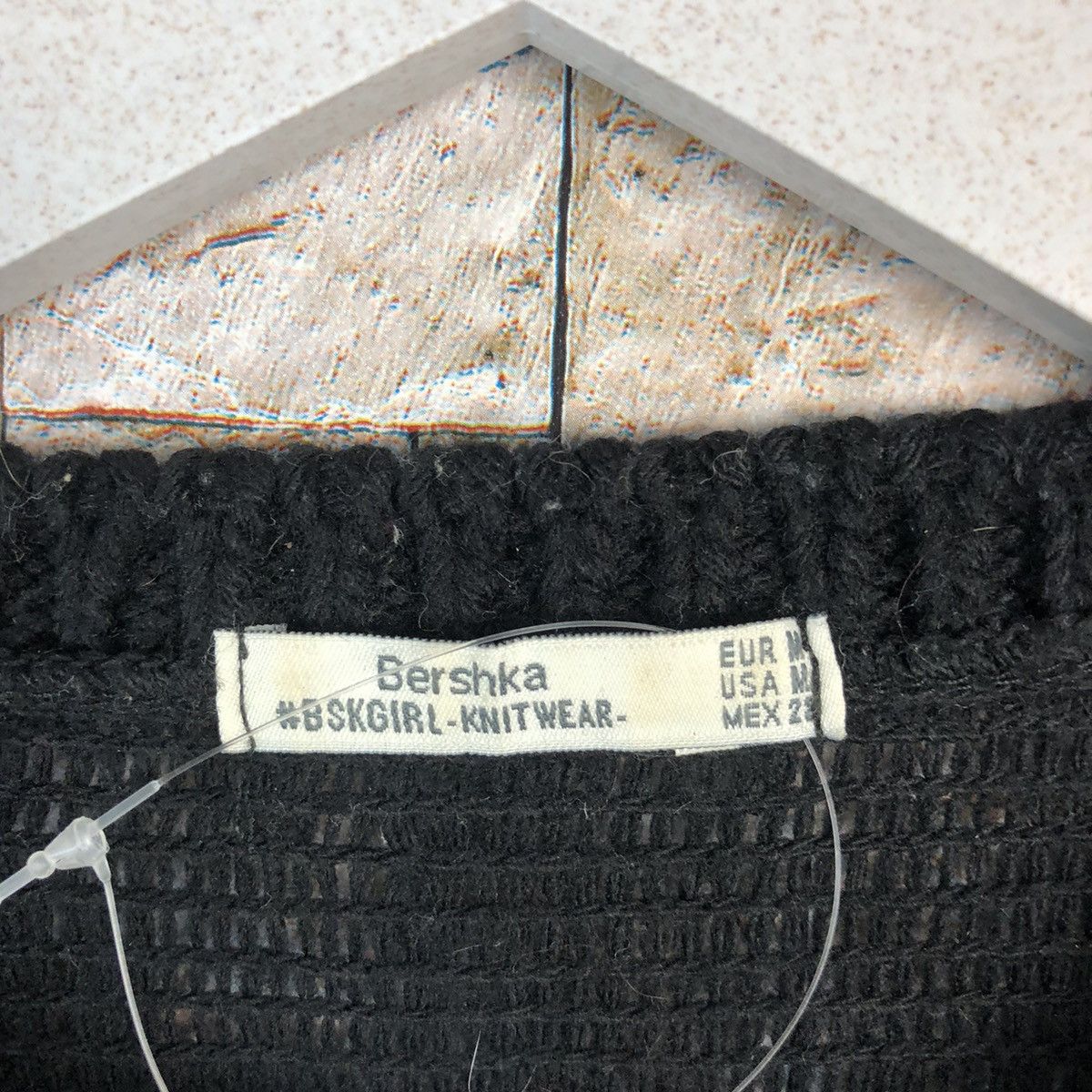 Homespun Knitwear × Japanese Brand × Vintage Bershka mohair fur vintage Black Knitwear #A1058 Size M / US 6-8 / IT 42-44 - 9 Thumbnail