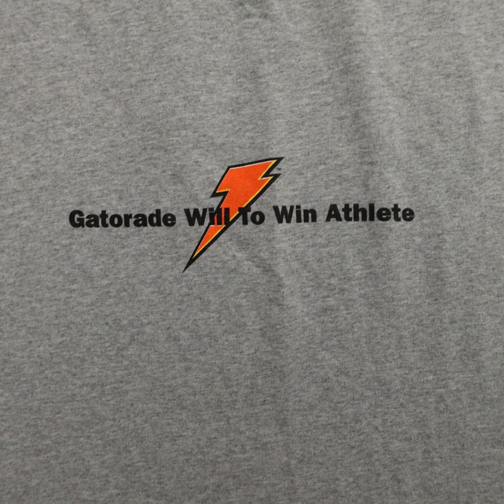 Delta Vintage Gatorade Delta T-Shirt 2XL Grey Unisex Adults Short Sleeve Shirt Mens Womens Size US XXL / EU 58 / 5 - 2 Thumbnail