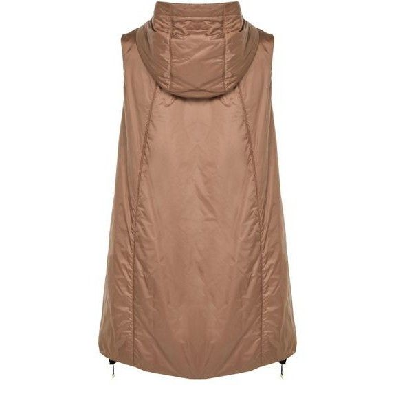Max Mara MAX MARA THE CUBE Greengi Sleeveless Brown Polyester Jacket Size S / US 4 / IT 40 - 2 Thumbnail