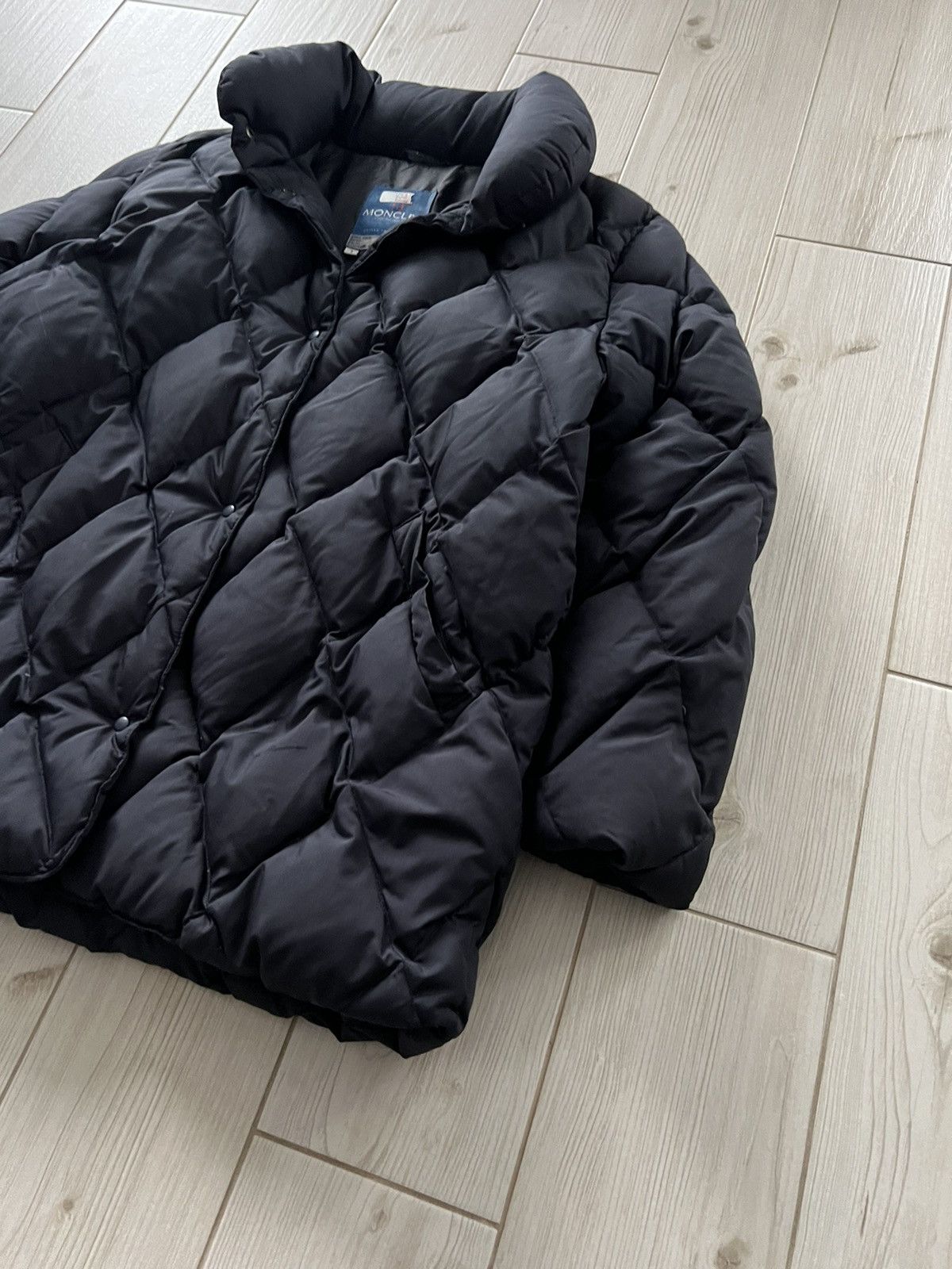 Moncler Moncler Grenoble Vintage 1980s Women Grey Down Jacket Size 1 Size M / US 6-8 / IT 42-44 - 5 Thumbnail