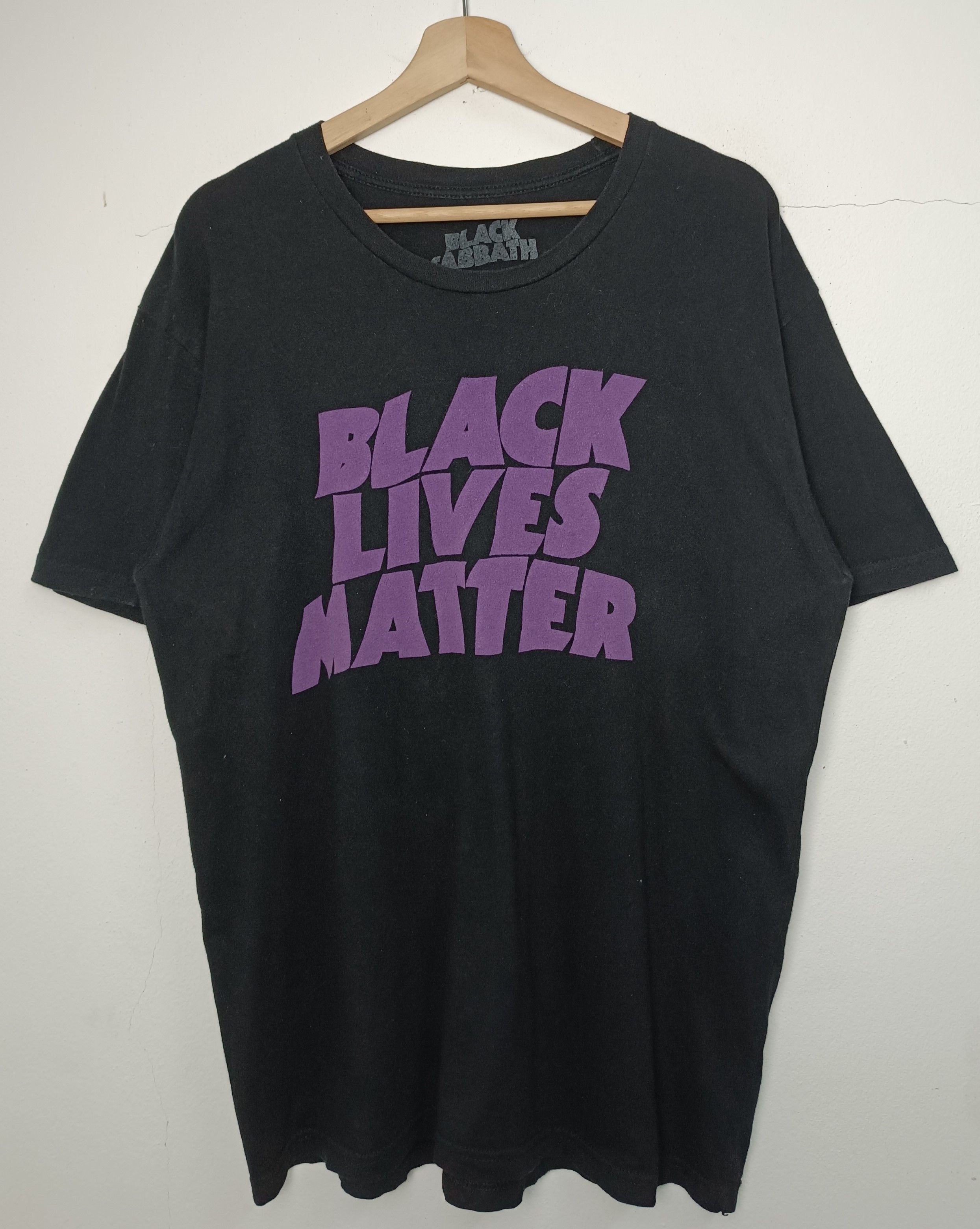 Band Tees VINTAGE BLACK SABBATH BLACK LIVE MATTER TEE dio metallica Size US L / EU 52-54 / 3 - 3 Thumbnail