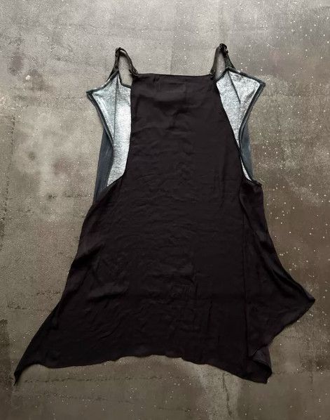 Share Spirit Homme SHARE SPIRIT Portrait Print Camisole Dress Size L / US 10 / IT 46 - 3 Thumbnail