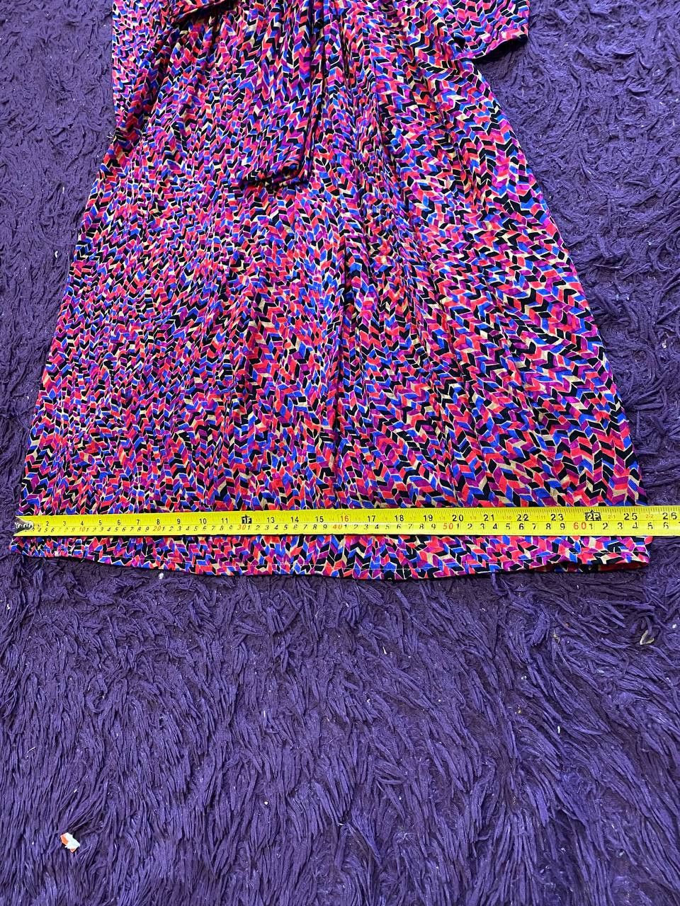 Vintage Vtg Francesca of DAMON for STARINGTON 100% Silk Dress Sz 10 Size L / US 10 / IT 46 - 5 Thumbnail