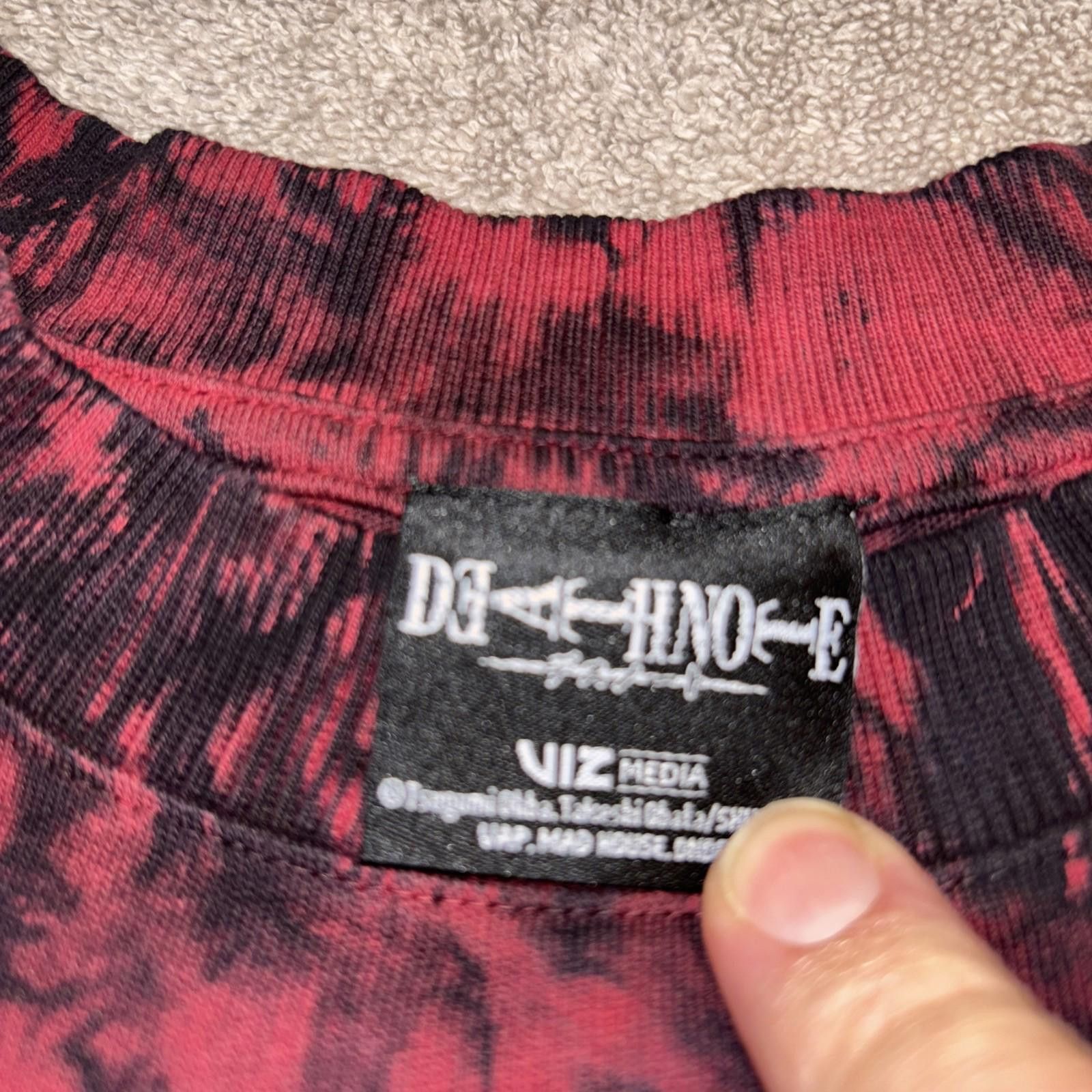 Civil Regime NWT Civil Regime x Death Note Oversized Lava Wash Tee Large Size US L / EU 52-54 / 3 - 7 Thumbnail