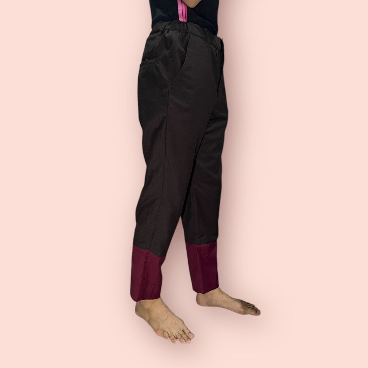 Frapbois × Issey Miyake × Japanese Brand VINTAGE FRAPBOIS HALF JAPAN ANKLE PANTS (1 size) Size 30" / US 8 / IT 44 - 4 Thumbnail