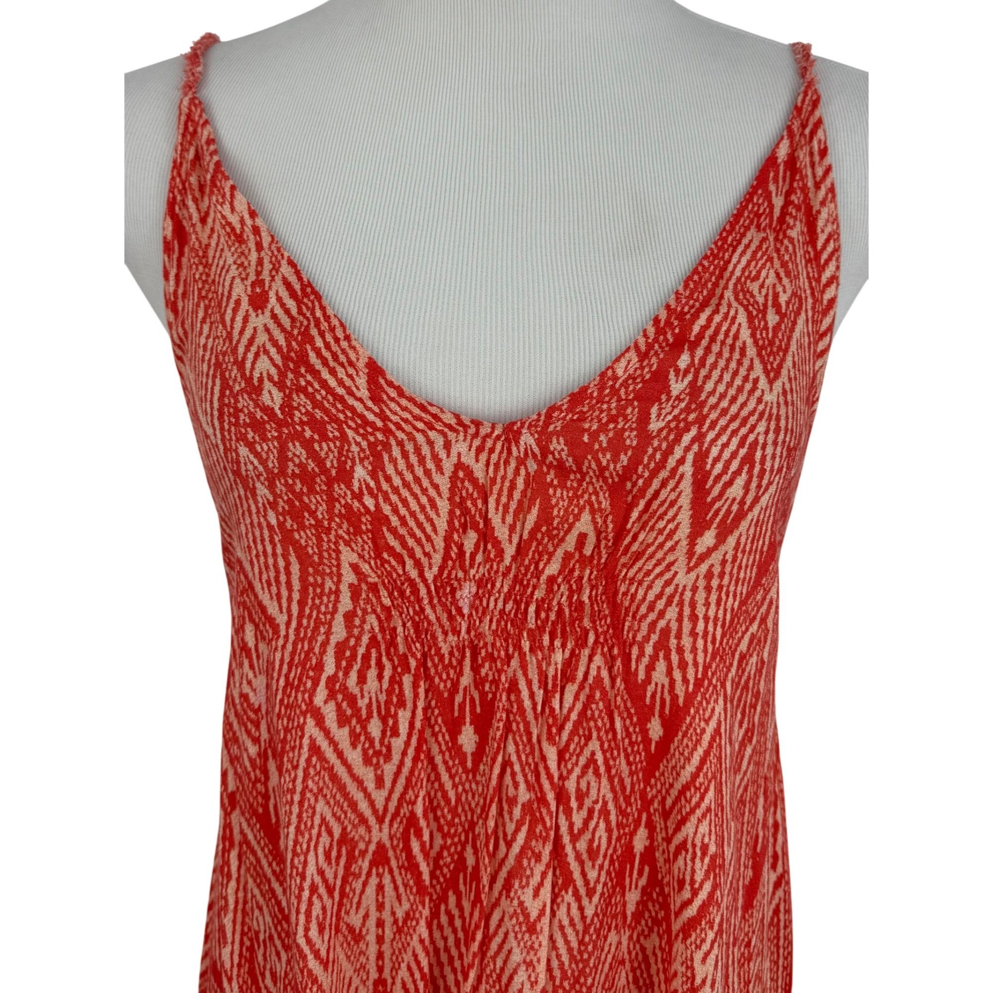 Free People NWOT Free People Peach Asymmetrical Slip Dress | Coastal Cow Size S / US 4 / IT 40 - 4 Thumbnail
