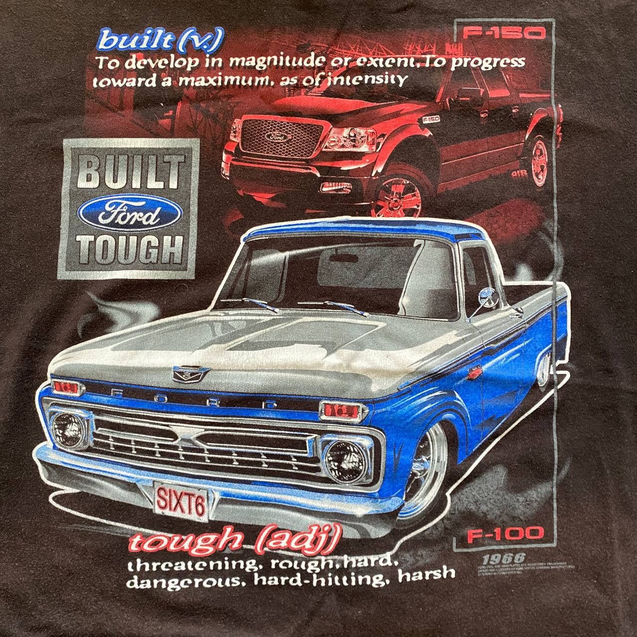 Ford × Vintage VINTAGE Y2K FORD AMAZING SUN FADED BOXY T SHIRT Size US L / EU 52-54 / 3 - 3 Thumbnail