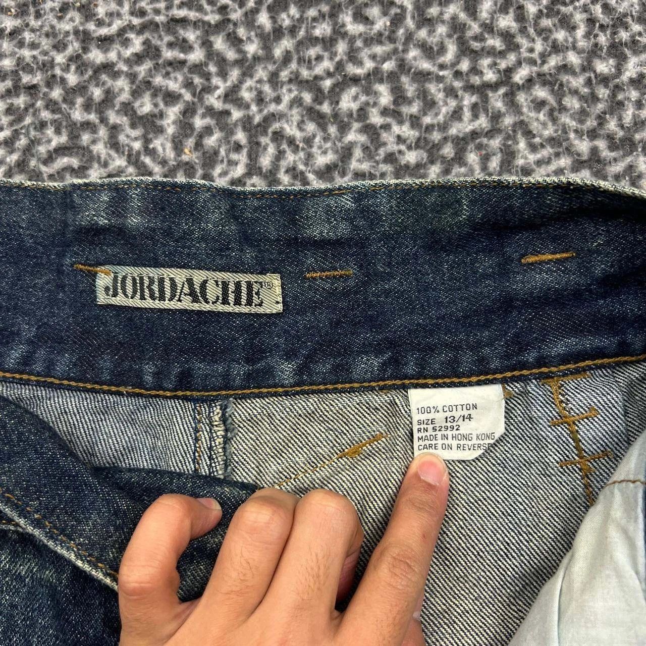 Jordache Vintage Jordache Jeans 13/14 Denim Straight Cotton 30x31 Size 30" / US 8 / IT 44 - 4 Thumbnail