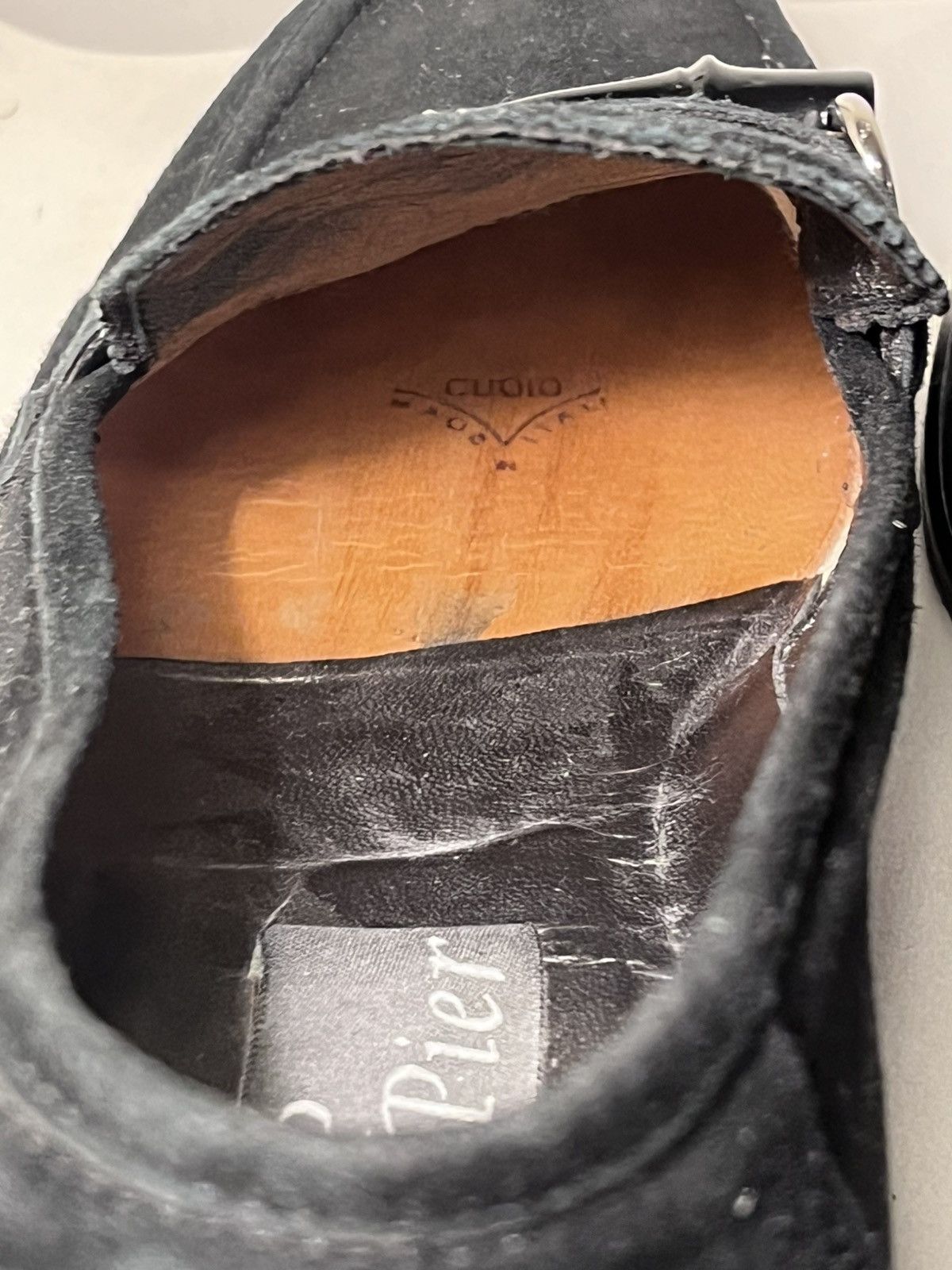 Other Don Pier Black Suede Loafers/Moccasins Size US 8 / EU 41 - 5 Thumbnail