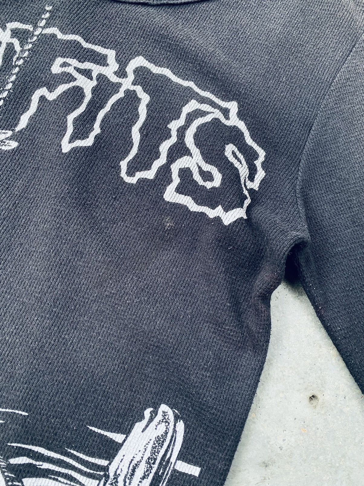 Band Tees Vintage Misfits Pushead Thermal Long Sleeve - Altered Size US S / EU 44-46 / 1 - 7 Thumbnail