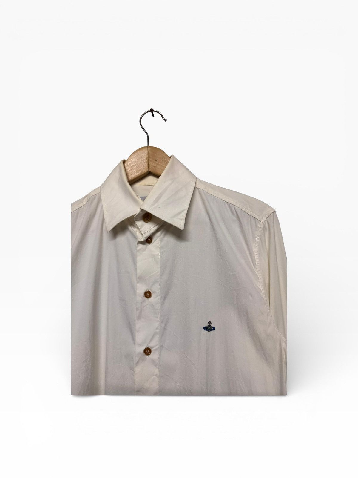 Vivienne Westwood Vivienne Westwood Man Embroidery Orb Logo Shirt Size US M / EU 48-50 / 2 - 4 Thumbnail