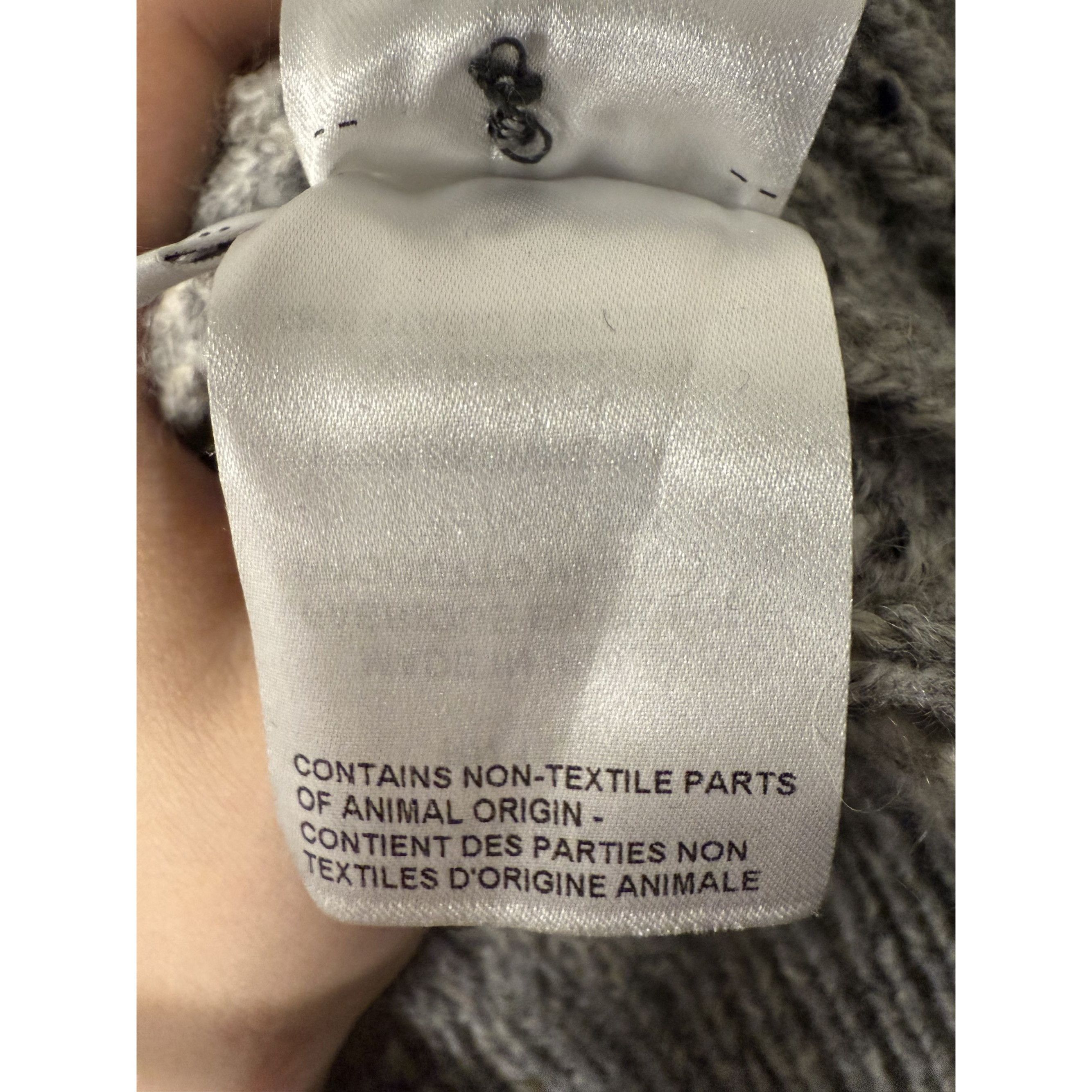 Thom Browne Thom Browne Gray Cable Knit Wool Cardigan With Signature Str Size XXS / US 00 / IT 34 - 10 Thumbnail