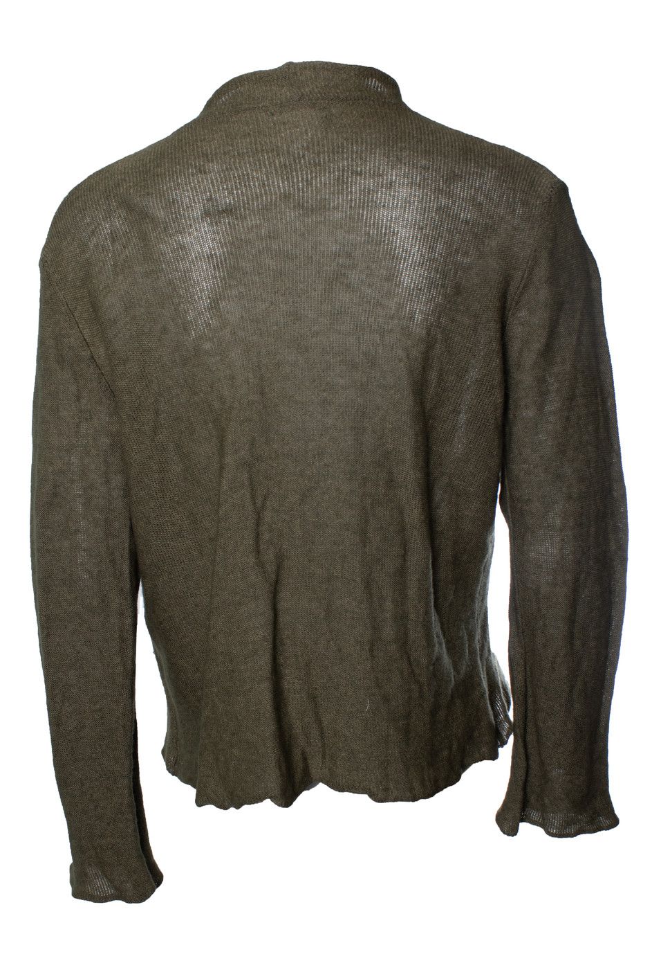 Dries Van Noten Dries van Noten, green ruffled cardigan Size L / US 10 / IT 46 - 2 Thumbnail