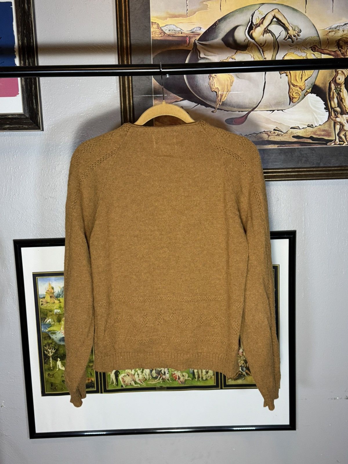 Vintage Vintage Mohair Blend Brown Cardigan Sweater Size US M / EU 48-50 / 2 - 3 Thumbnail