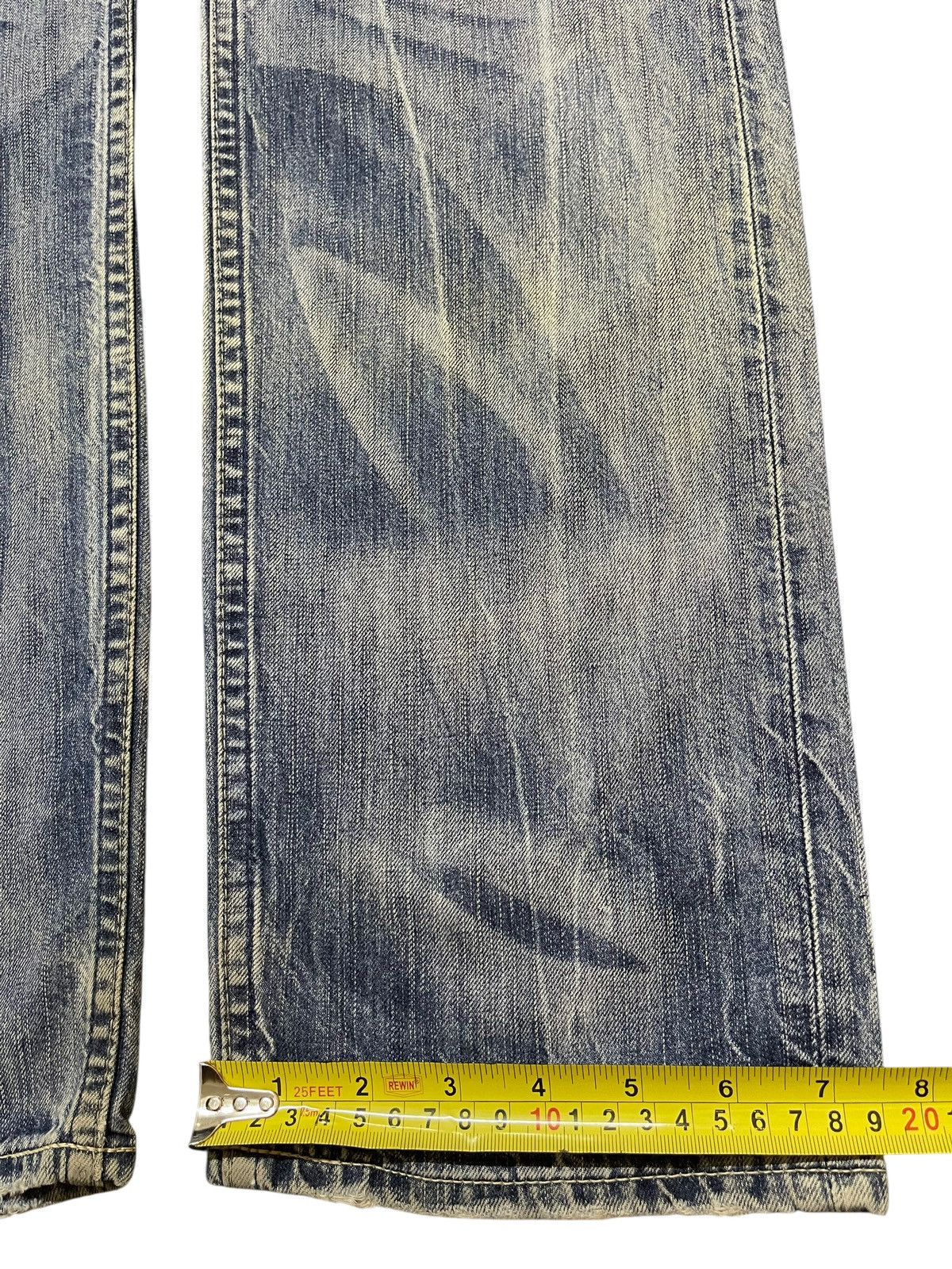 Levi's Vintage 90s Levis 202 Buckle Blue Faded Wash Style Jeans Size US 33 - 17 Thumbnail