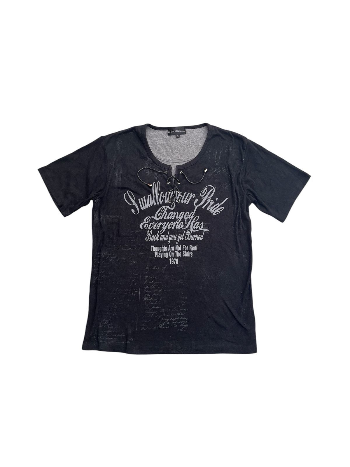 In The Attic In The Attic Double Layers Poem Tee Size US S / EU 44-46 / 1 - 1 Thumbnail