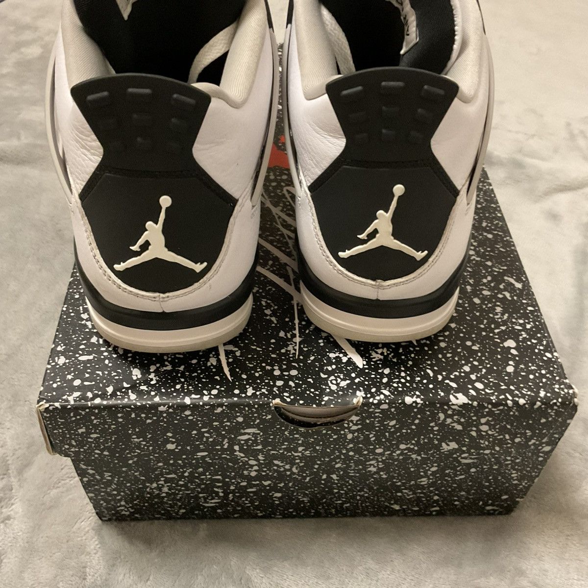 Jordan Brand × Nike Air Jordan 4 Retro Military Black size 10 Size US 10 / EU 43 - 7 Thumbnail