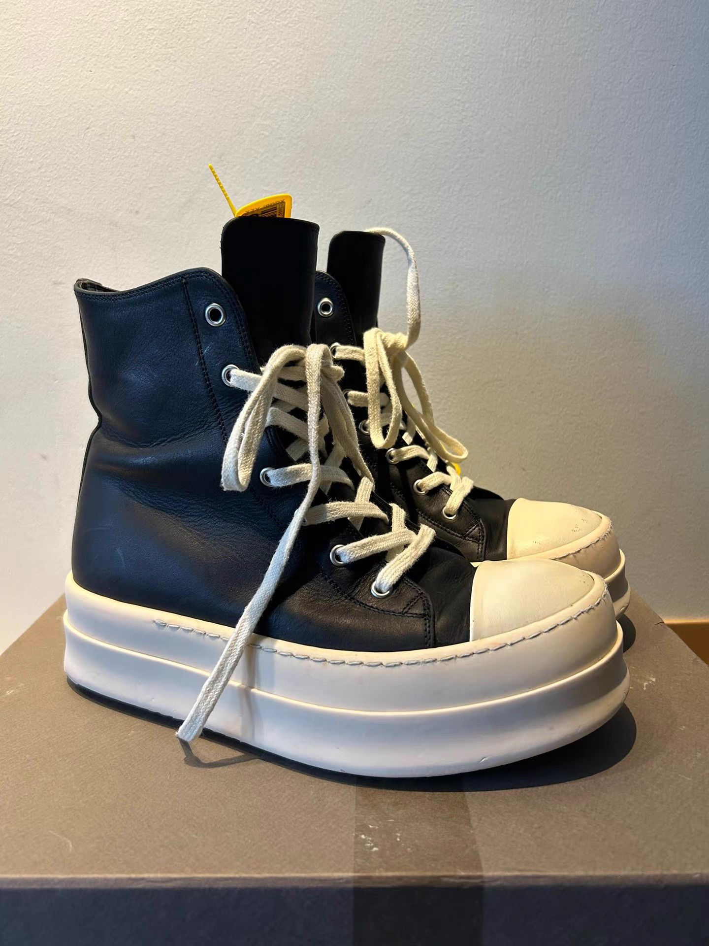 Rick Owens Rick Owens main line thick sole Geobasket Size US 6 / EU 39 - 2 Thumbnail