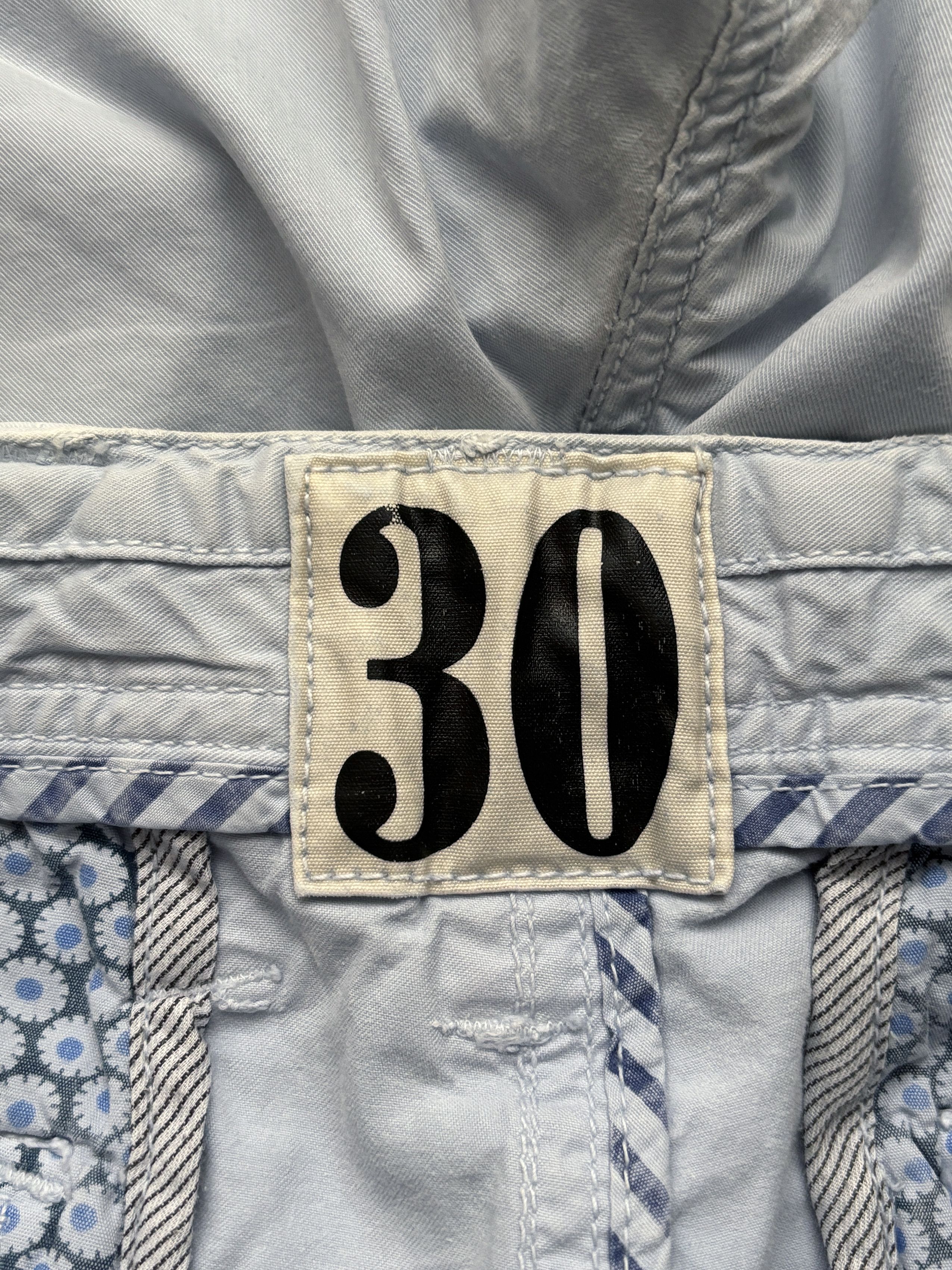 General Research ⚡️QUICK SALE⚡️General Research Pale Blue Cargo Shorts Size US 30 / EU 46 - 5 Thumbnail