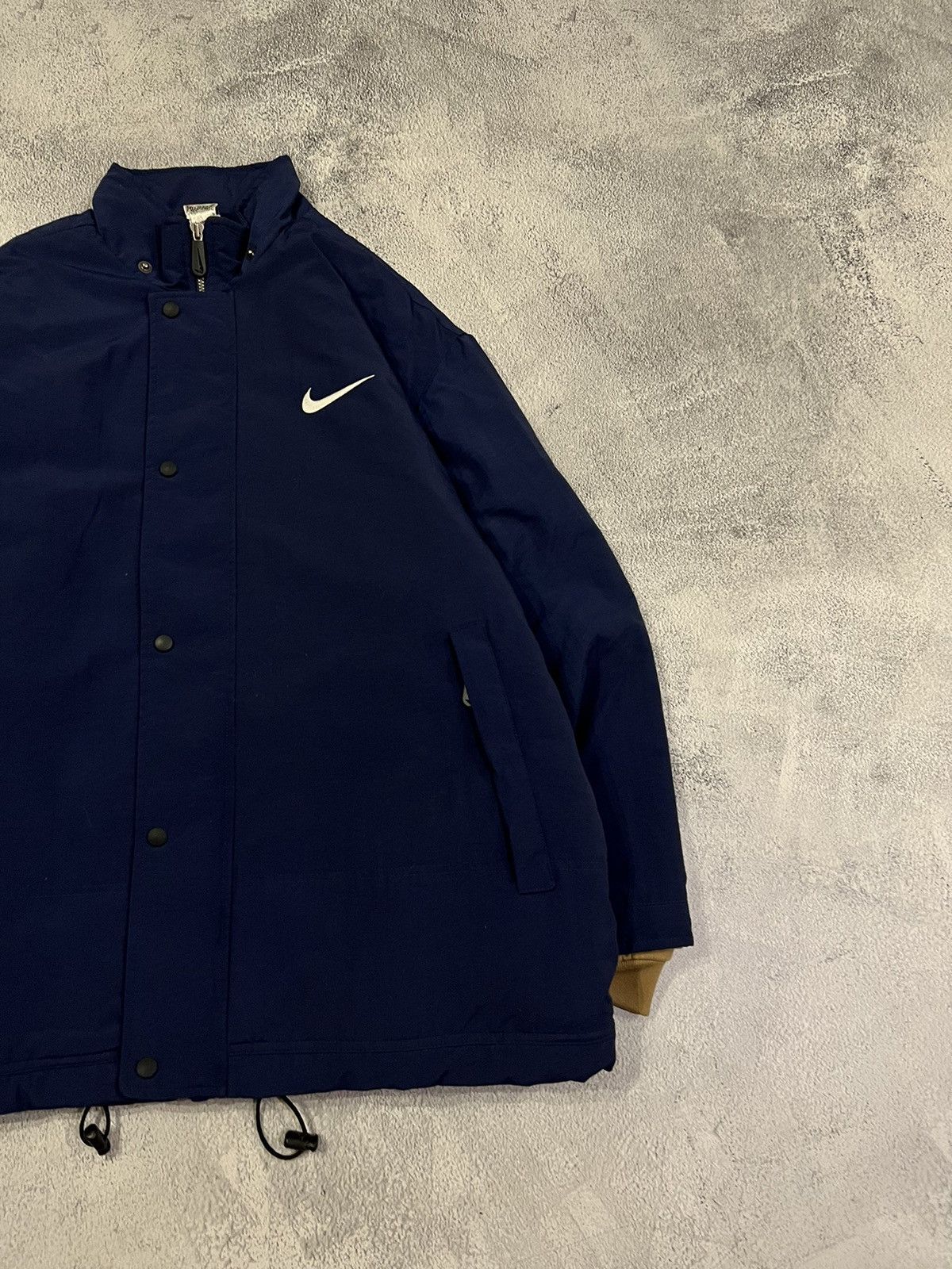 Nike × Vintage Vintage Y2k Nike Nylon Big Swoosh Jacket 00’s Size US L / EU 52-54 / 3 - 7 Thumbnail