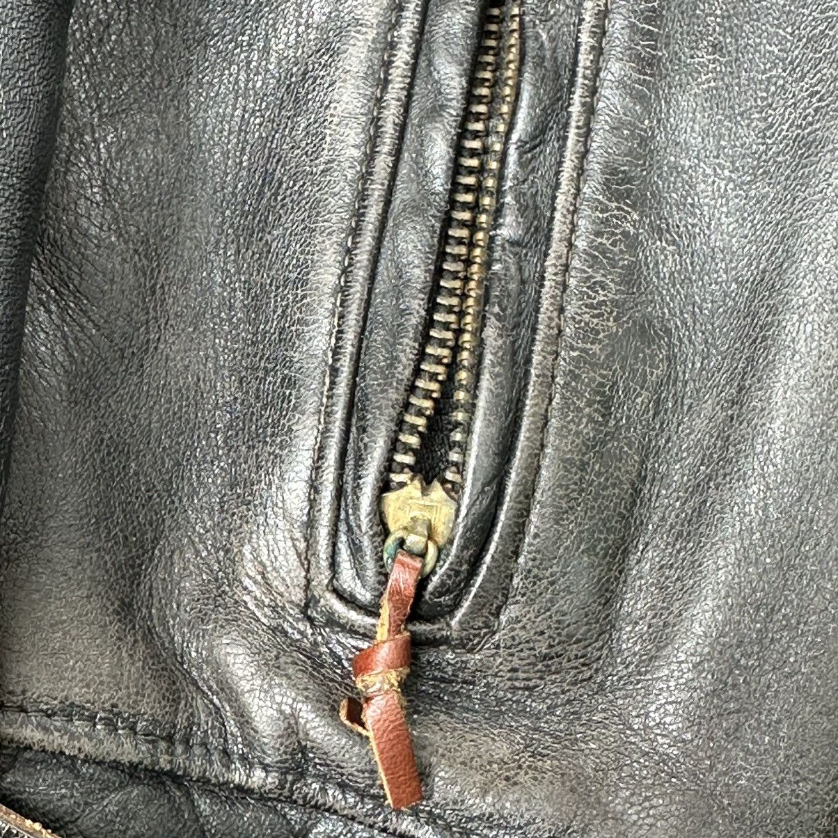 Buco Original Vintage 50s Hercules D Pocket Motorcycle Horsehide Size US M / EU 48-50 / 2 - 5 Thumbnail