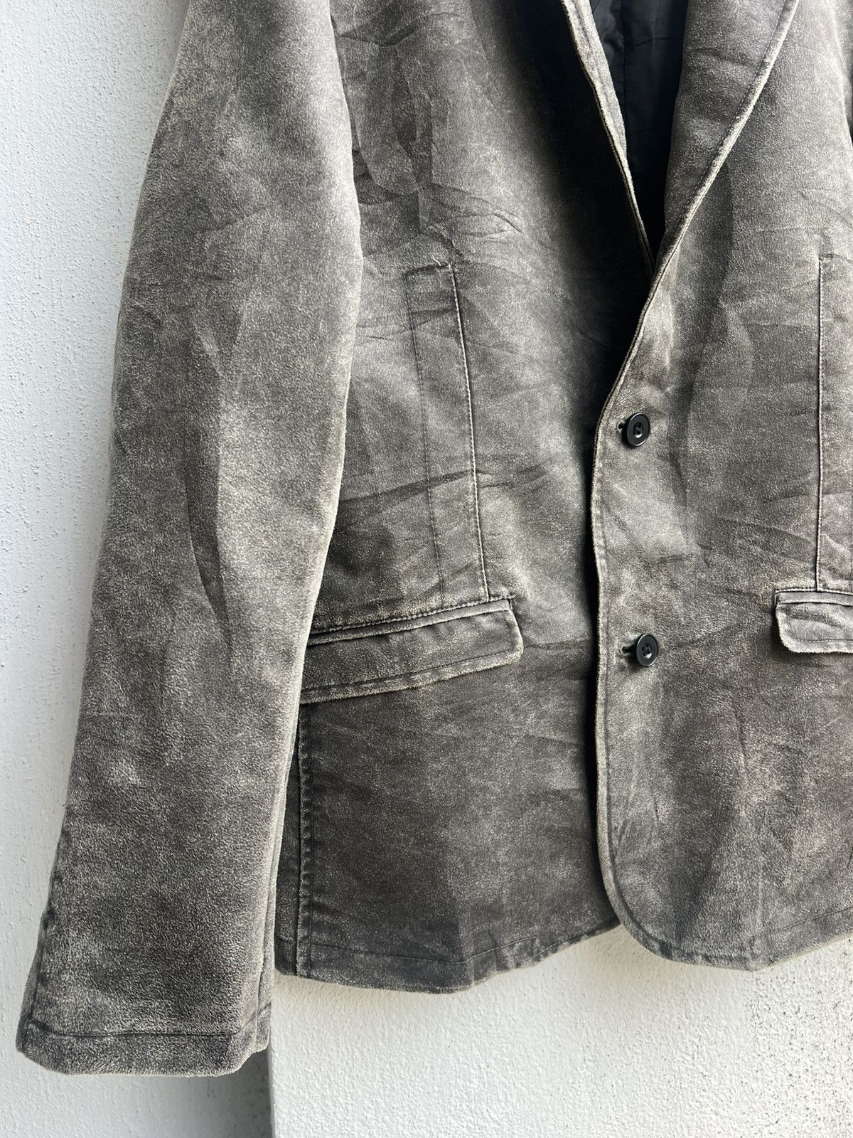 semanticdesign Vintage Y2K Semantic Design Leather Suede Jacket Size US M / EU 48-50 / 2 - 5 Thumbnail