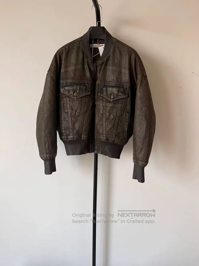 Acne Studios Acne Studios size 30 Denim series indigo-dyed coated glossy Size 4XL / US 24-26 - 1 Thumbnail