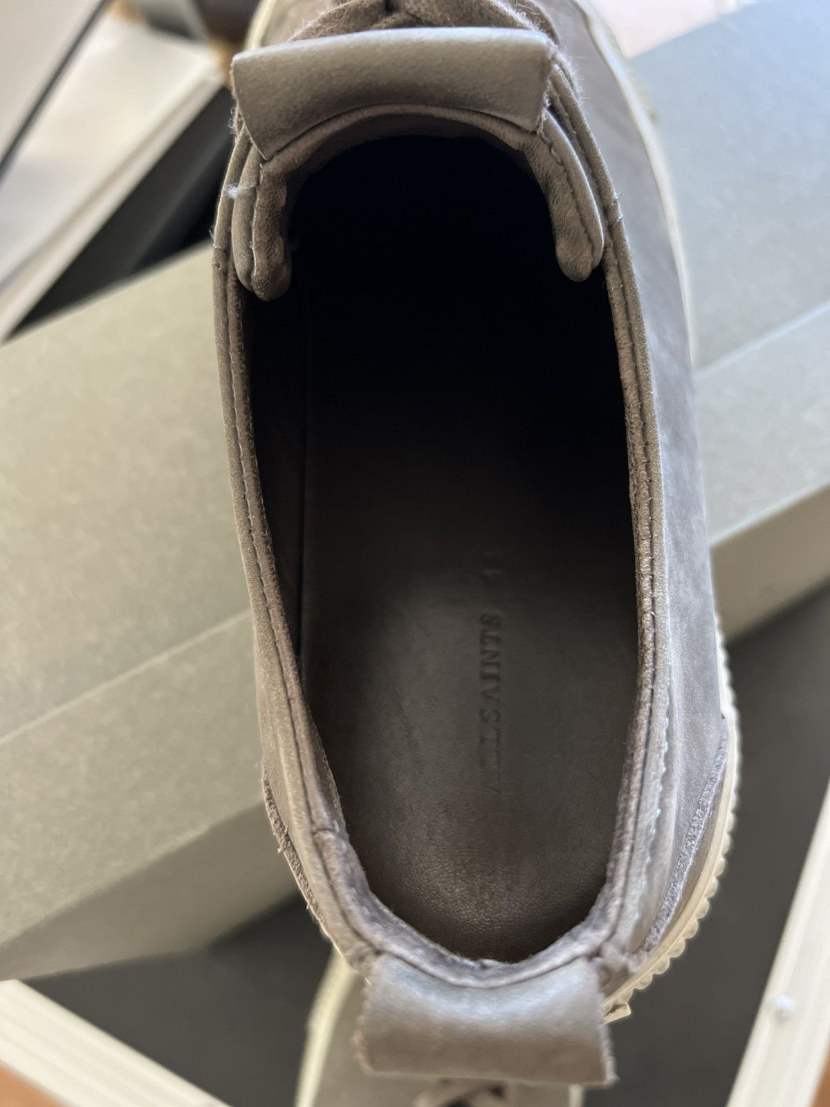 Allsaints Allsaints - Base Top Low - Slate gray Size US 9.5 / EU 42-43 - 3 Thumbnail