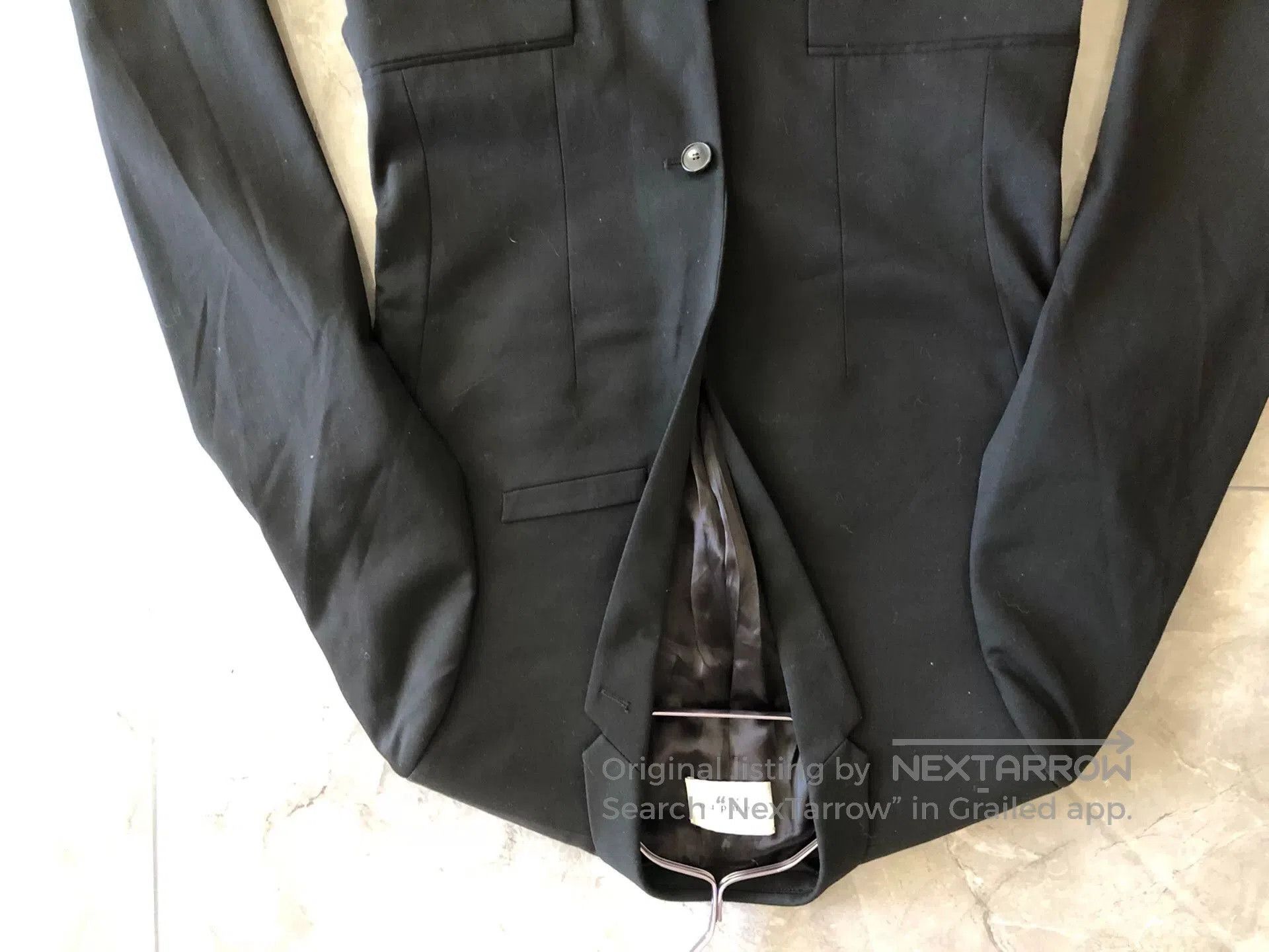 Sandro Sandro Men's Slim Wool Suit Jacket. Size US S / EU 44-46 / 1 - 2 Thumbnail