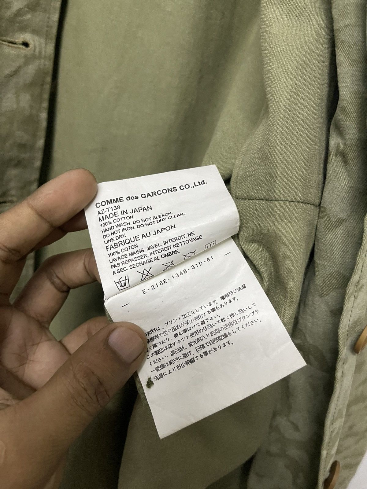 Comme des Garcons PLAY AD 2009 COMME DES GARCONS PLAY CAMO BUTTON UP FADED Size US M / EU 48-50 / 2 - 15 Thumbnail