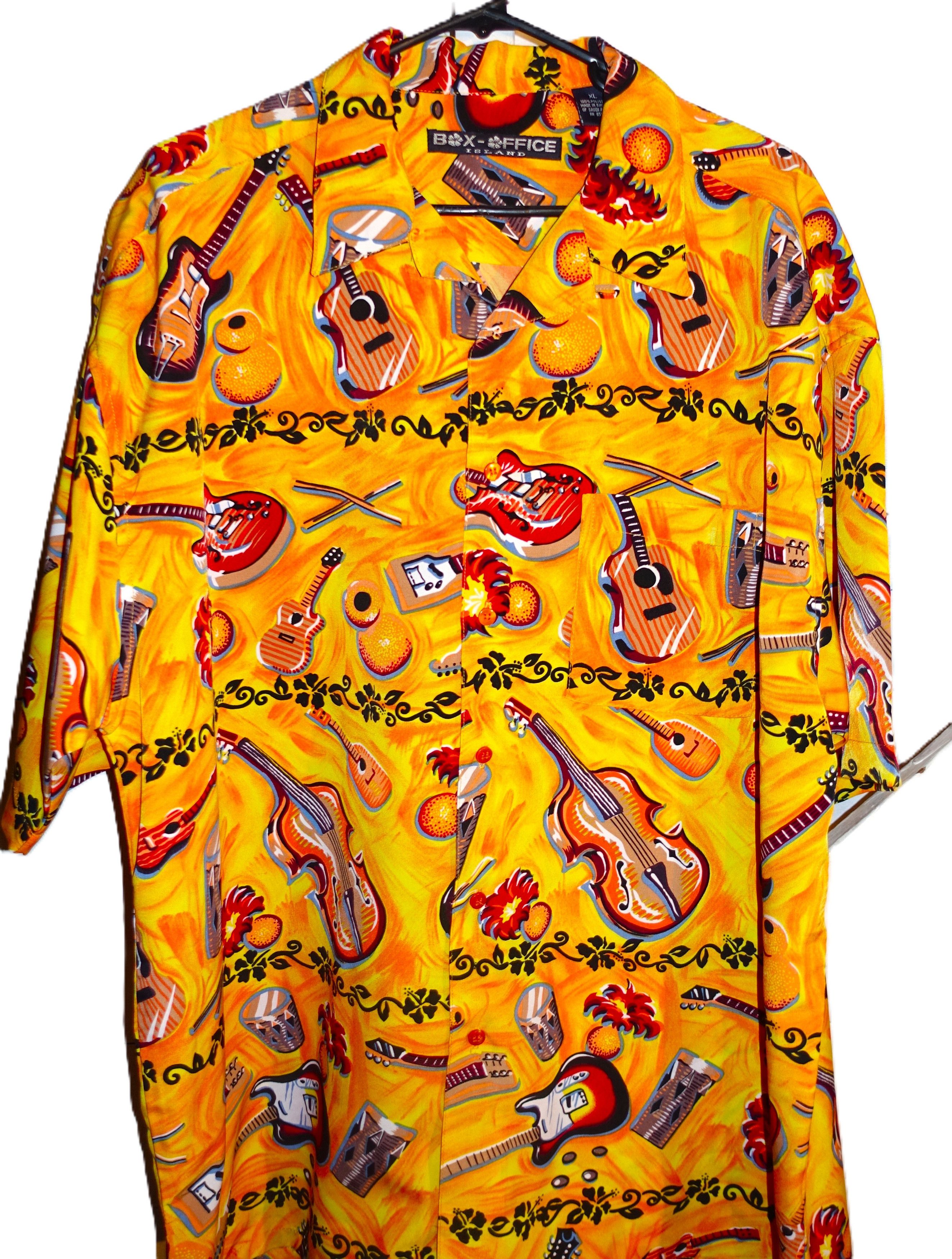 Other Box Office Island Orange Musical Instruments Shirt XL Size US XL / EU 56 / 4 - 3 Thumbnail