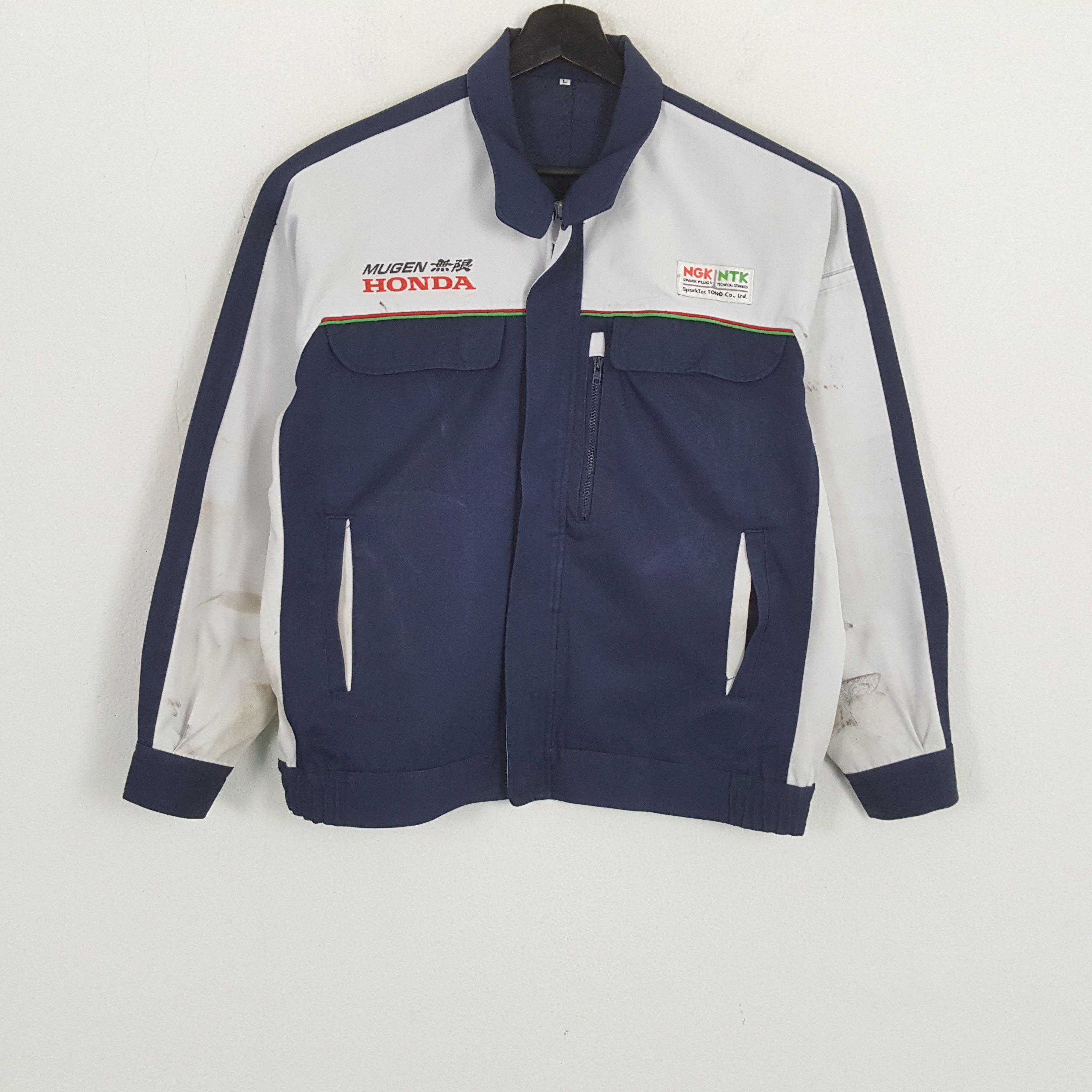 Japanese Brand × Vintage MUGEN HONDA Japanese Motorsports Custom Art Jacket Size US M / EU 48-50 / 2 - 3 Thumbnail