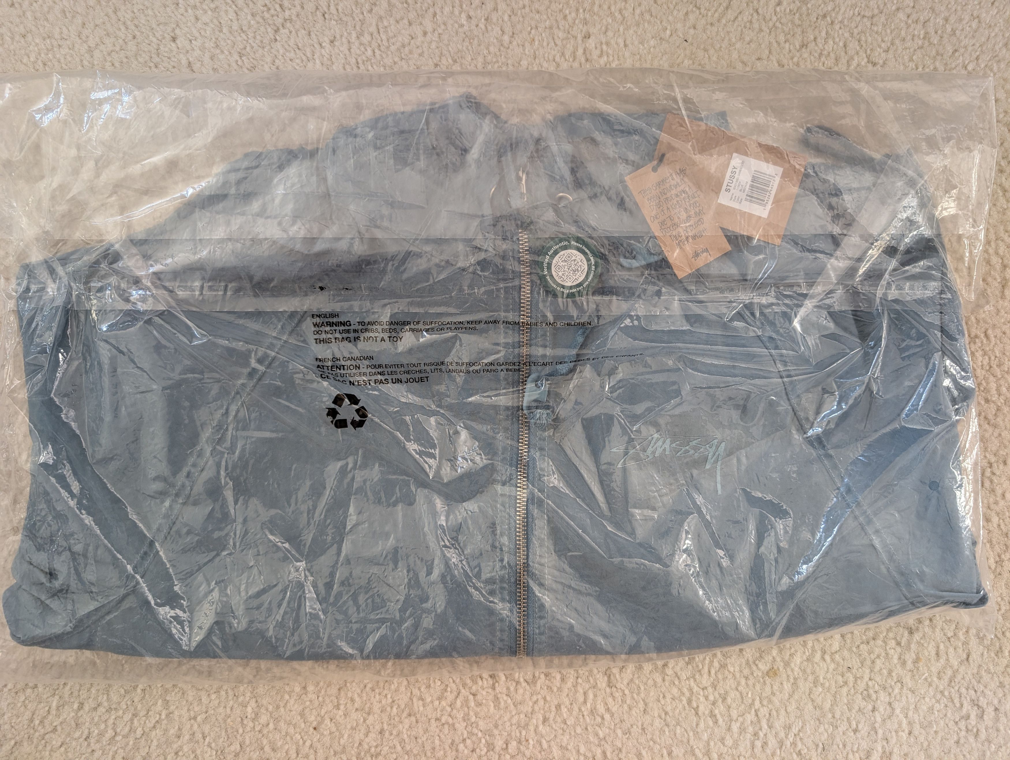 Stussy Stussy Beach Garment Dyed Shell - Blue Size US M / EU 48-50 / 2 - 4 Thumbnail