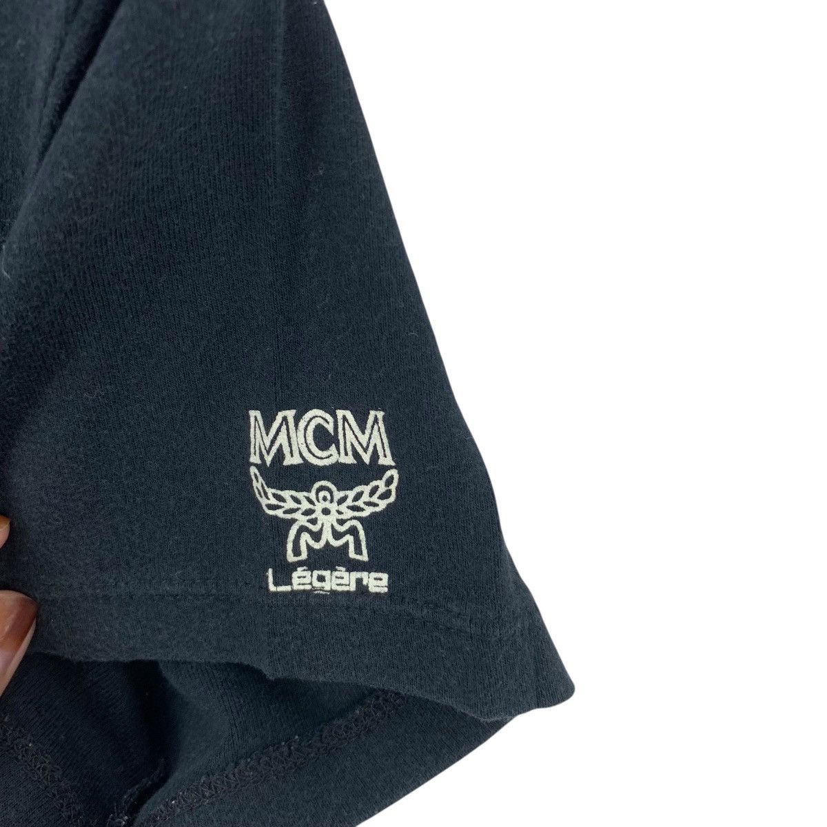 MCM Vintage MCM LEGERE Modern Creation Munich Box Logo Tee Size L / US 10 / IT 46 - 8 Thumbnail